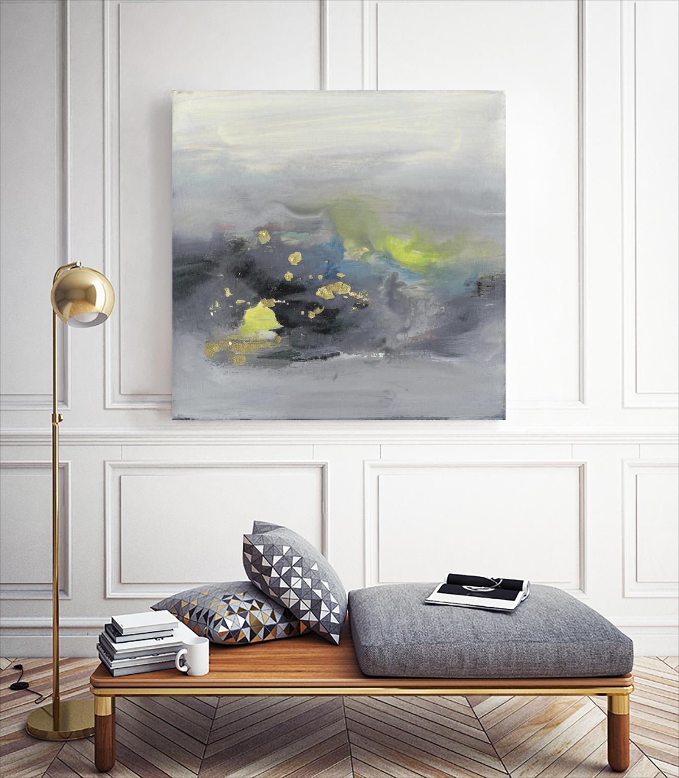 Oriental Spring II by Joyce Combs on GIANT ART - abstract