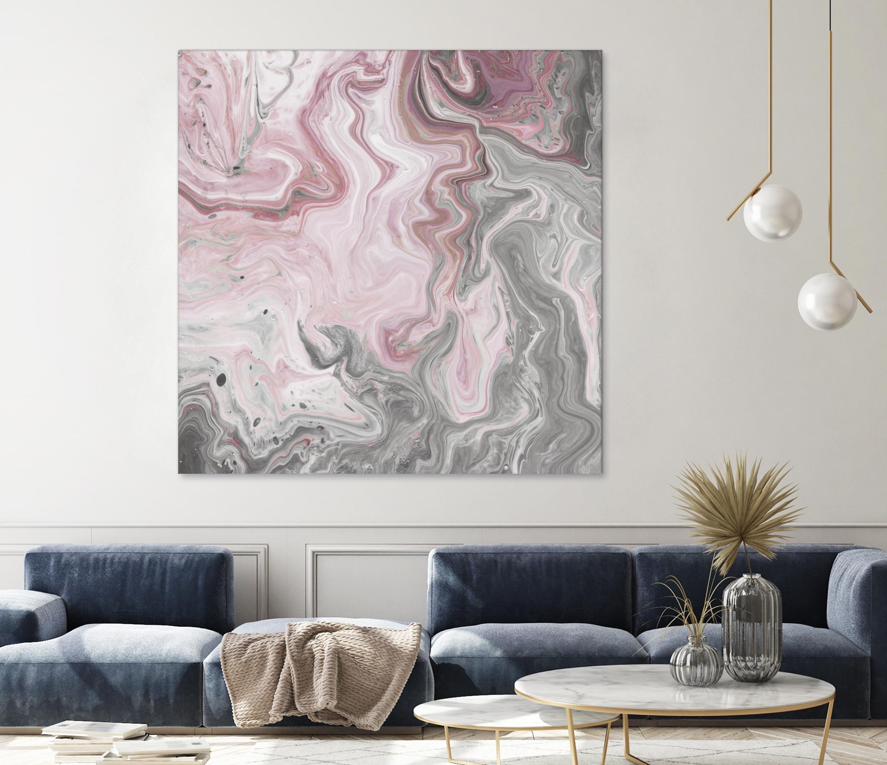 Blush Minerals I by Jarman Fagalde on GIANT ART - pink abstract