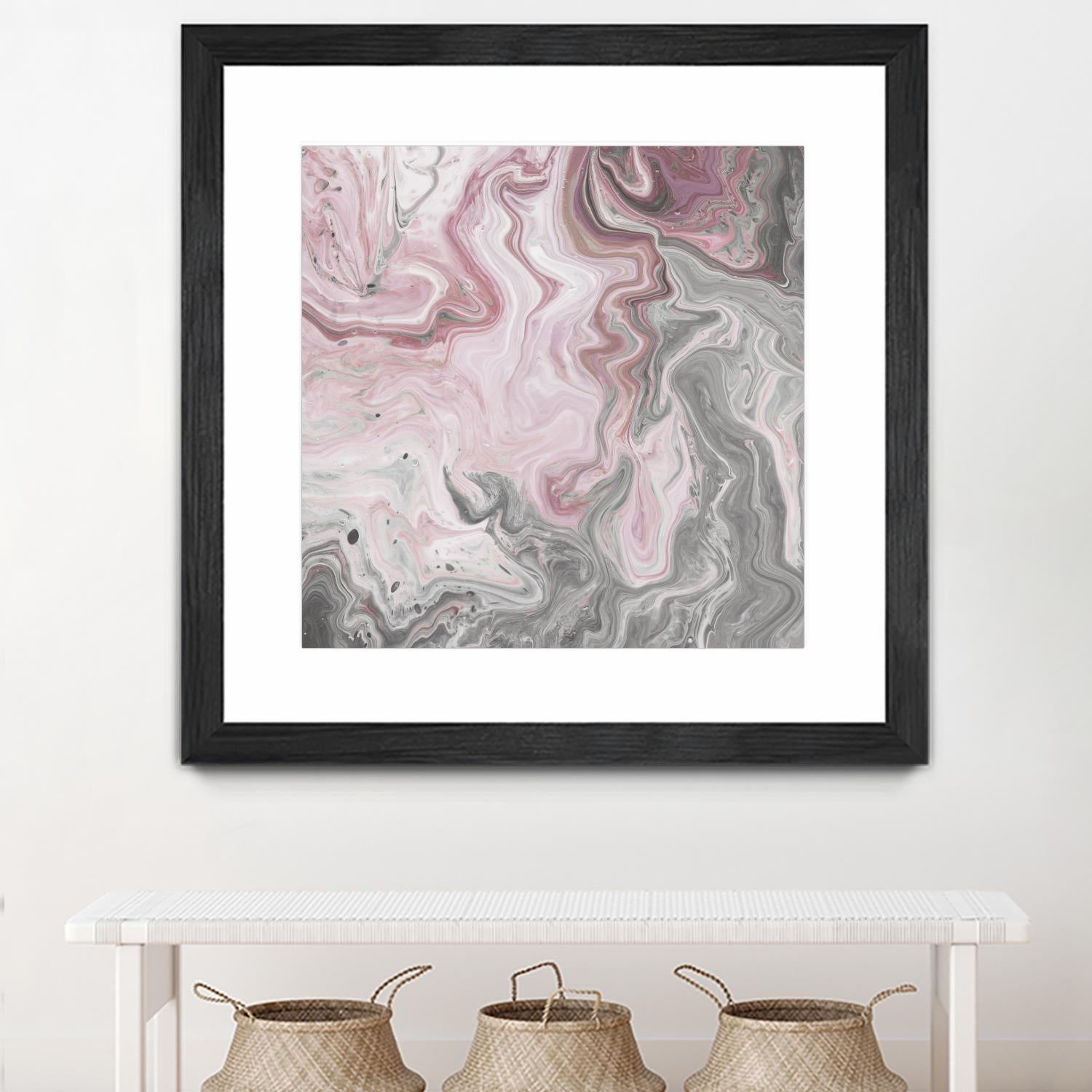 Blush Minerals I by Jarman Fagalde on GIANT ART - pink abstract
