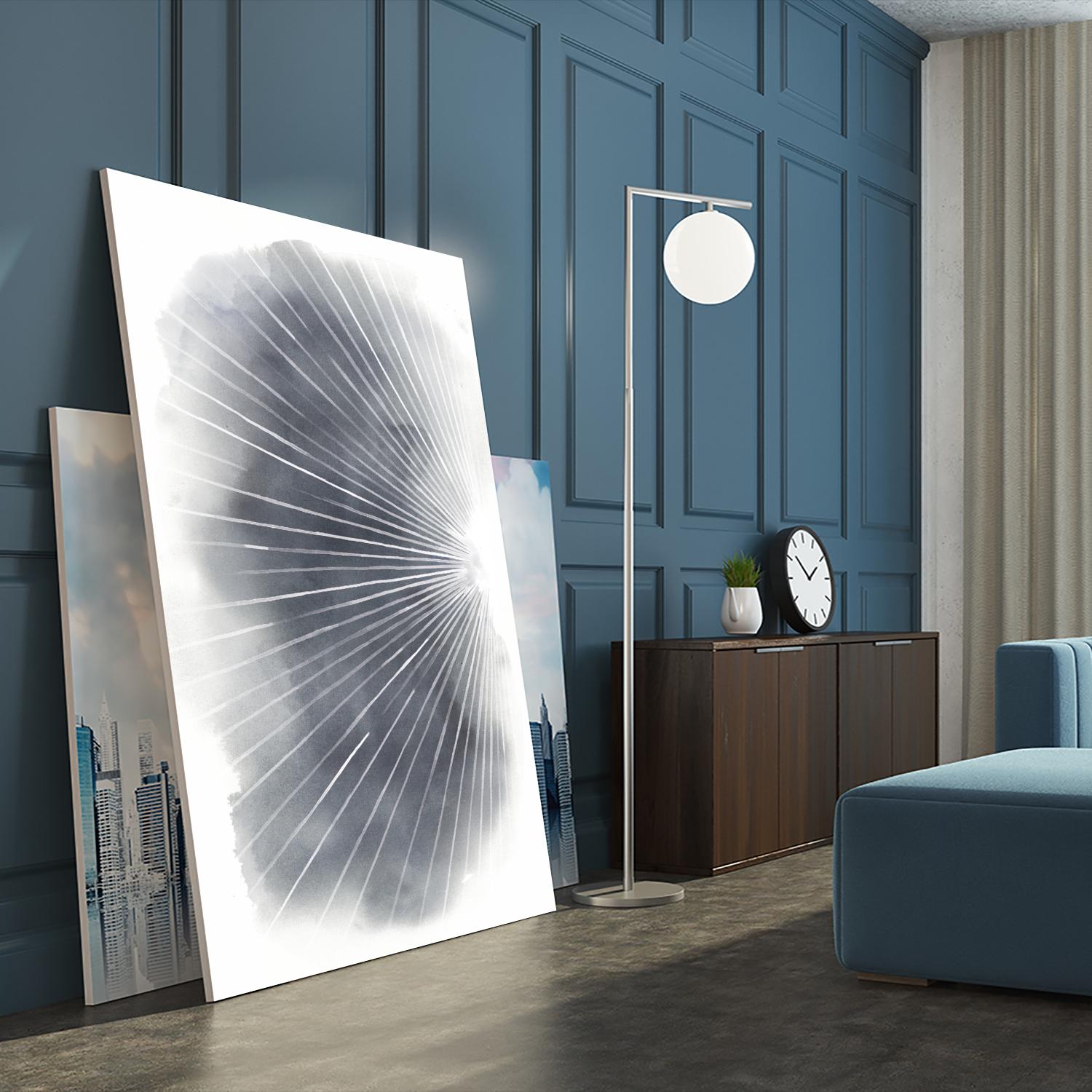 Rays I by Grace Popp on GIANT ART - abstract