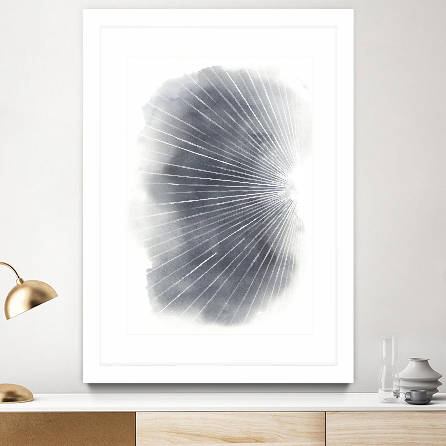 Rays I by Grace Popp on GIANT ART - abstract