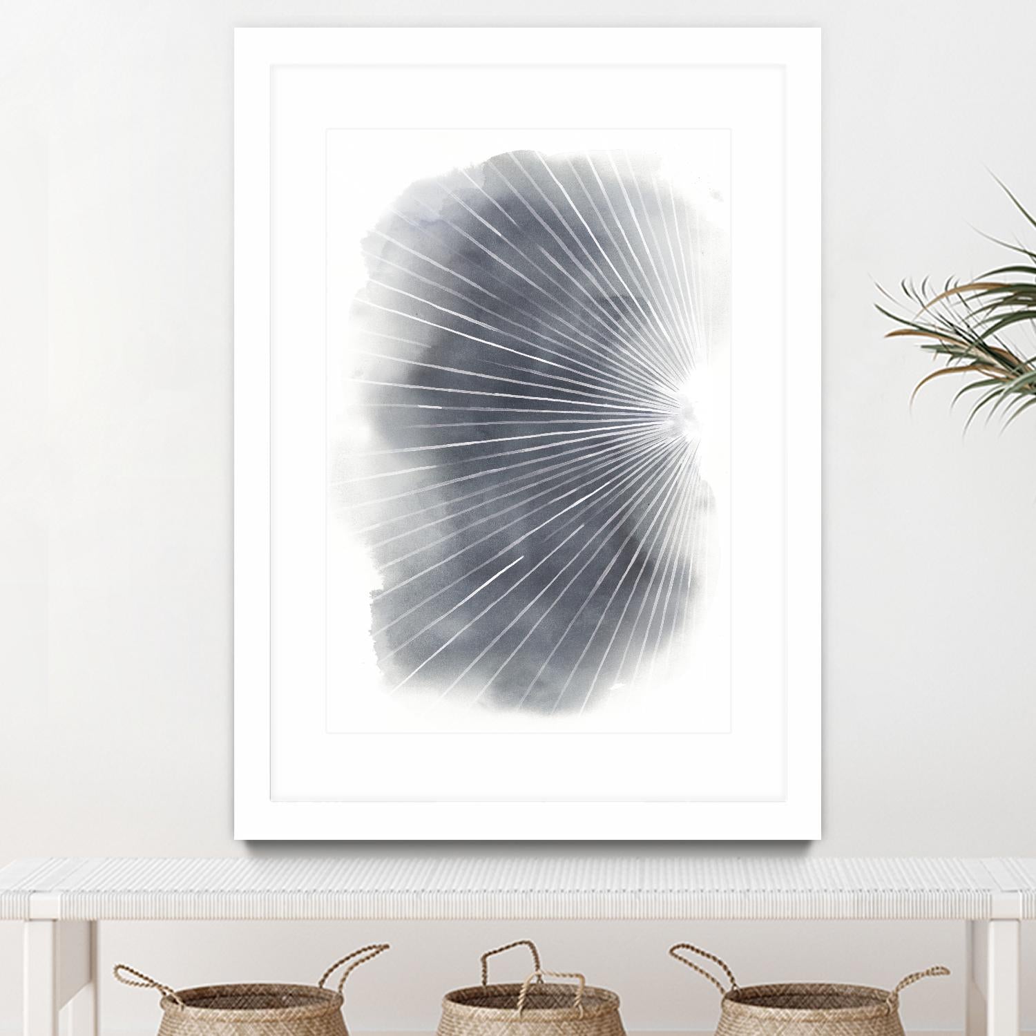 Rays I by Grace Popp on GIANT ART - abstract