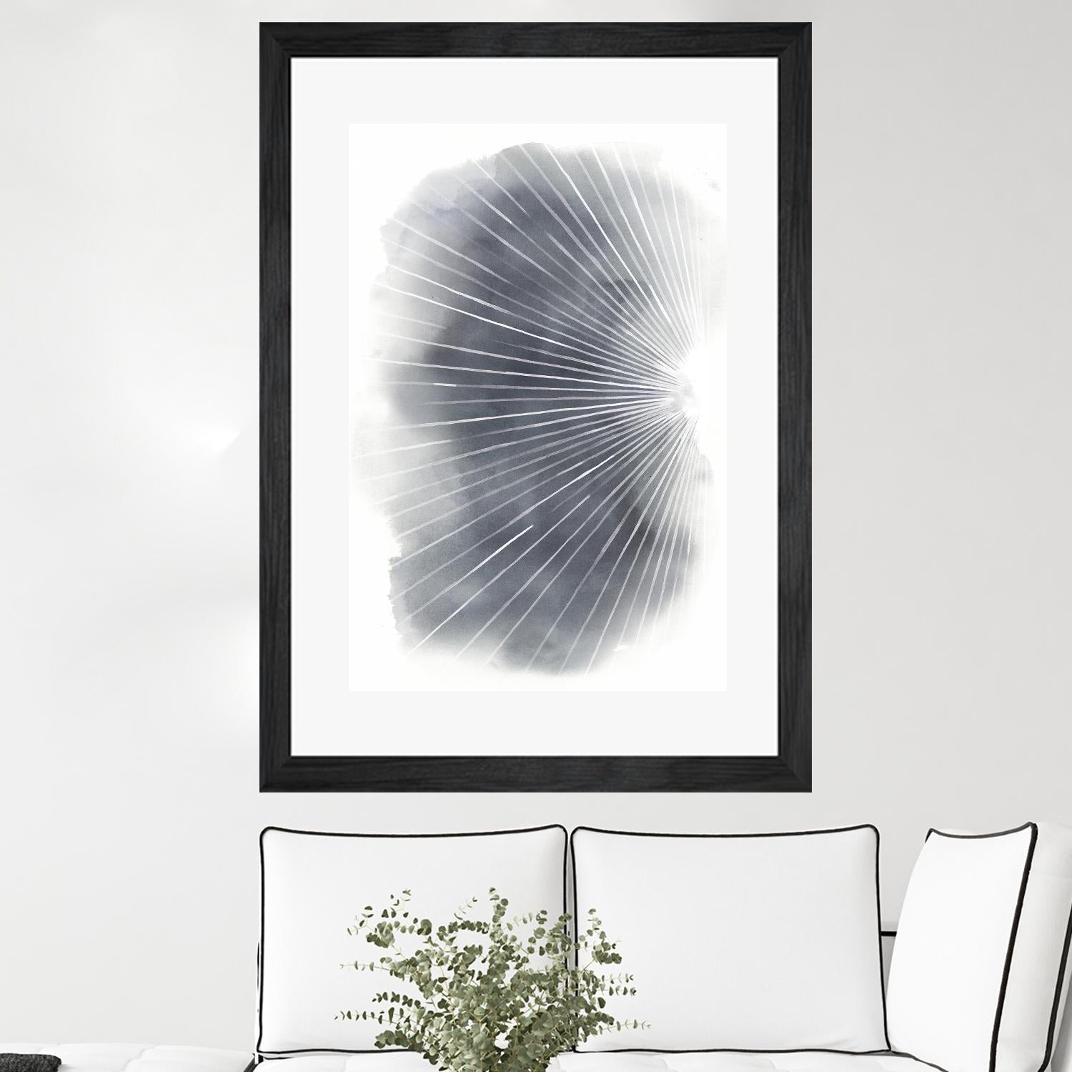 Rays I by Grace Popp on GIANT ART - abstract