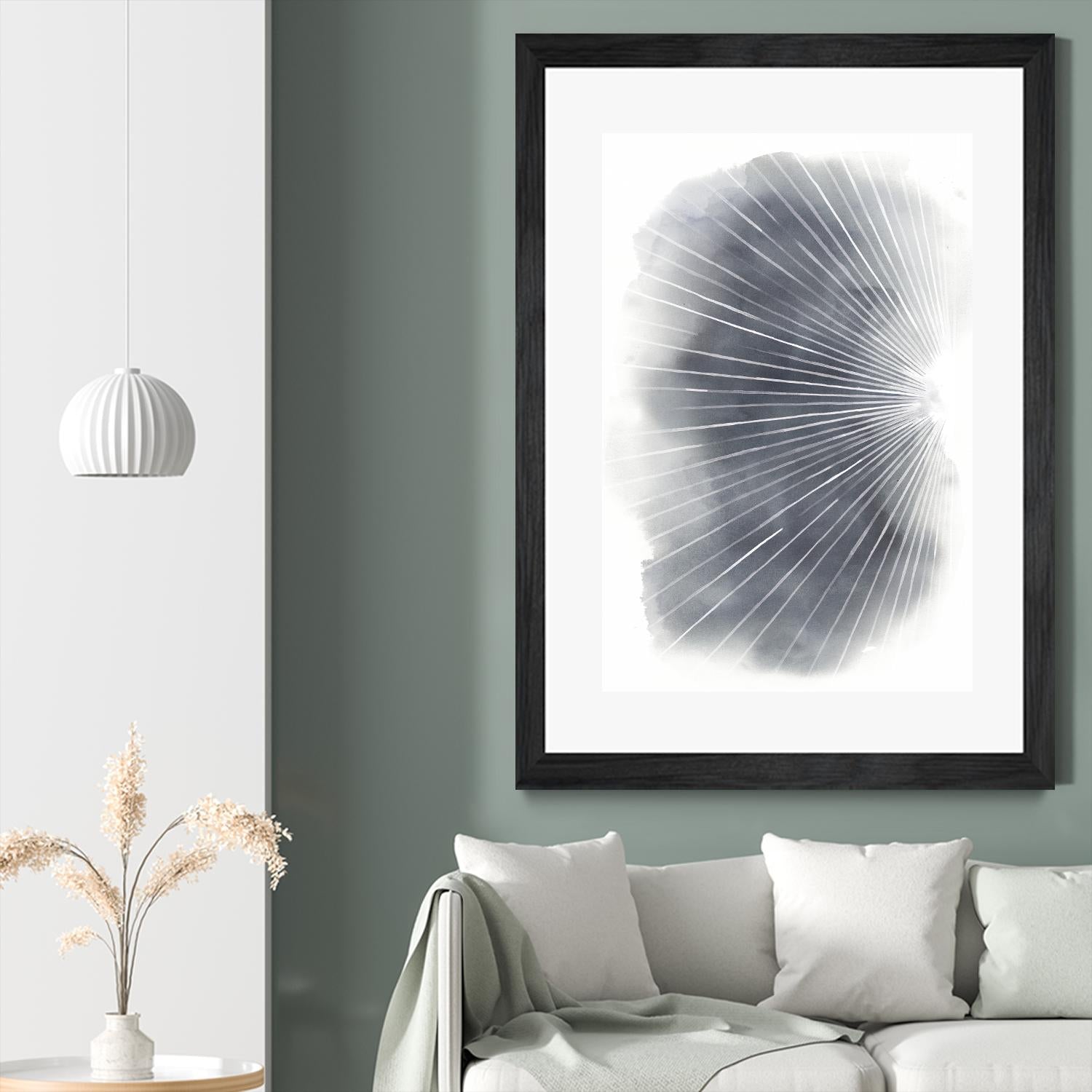 Rays I by Grace Popp on GIANT ART - abstract