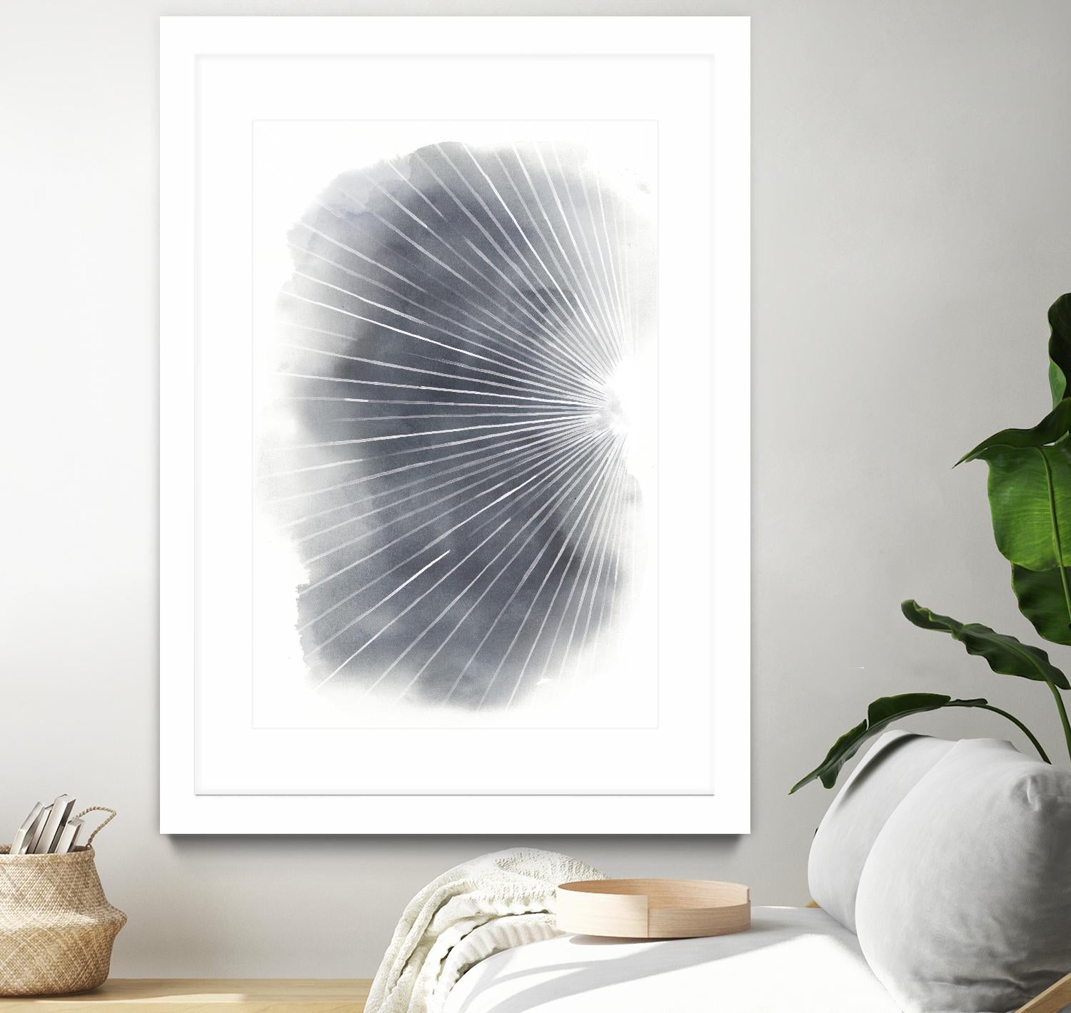 Rays I by Grace Popp on GIANT ART - abstract