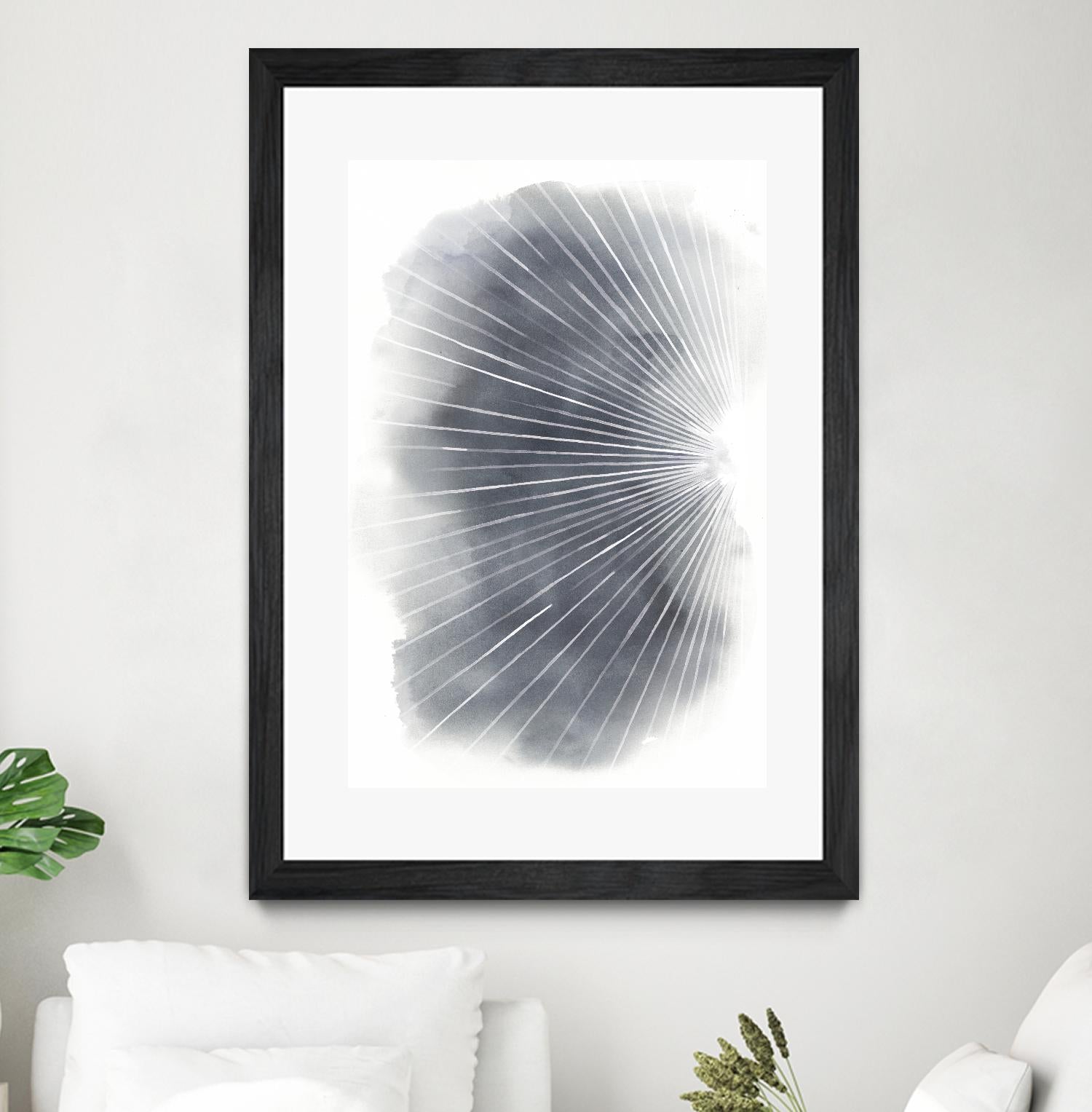 Rays I by Grace Popp on GIANT ART - abstract