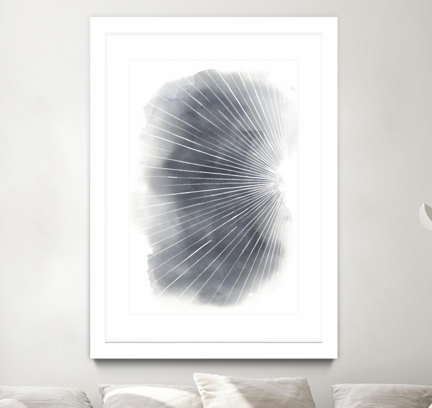 Rays I by Grace Popp on GIANT ART - abstract