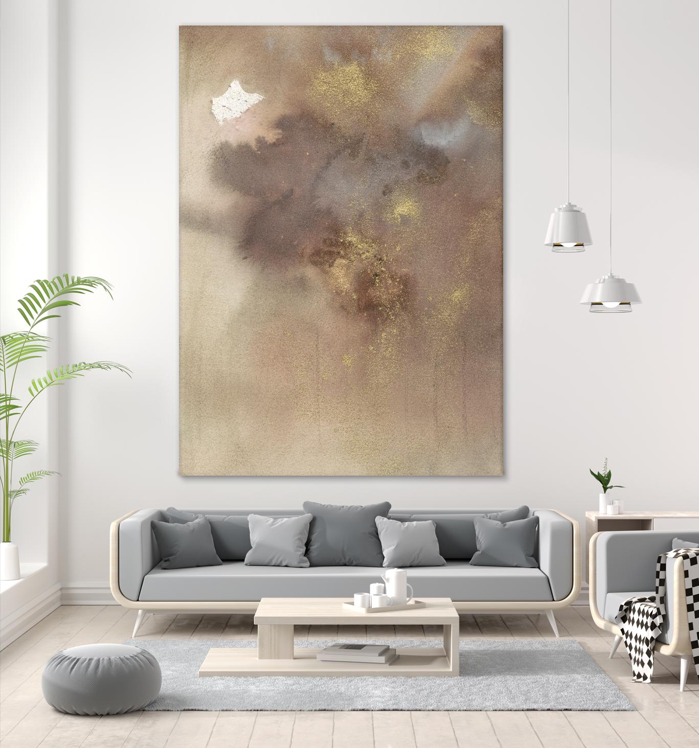 Skyward Dreams I by Joyce Combs on GIANT ART - brown abstract