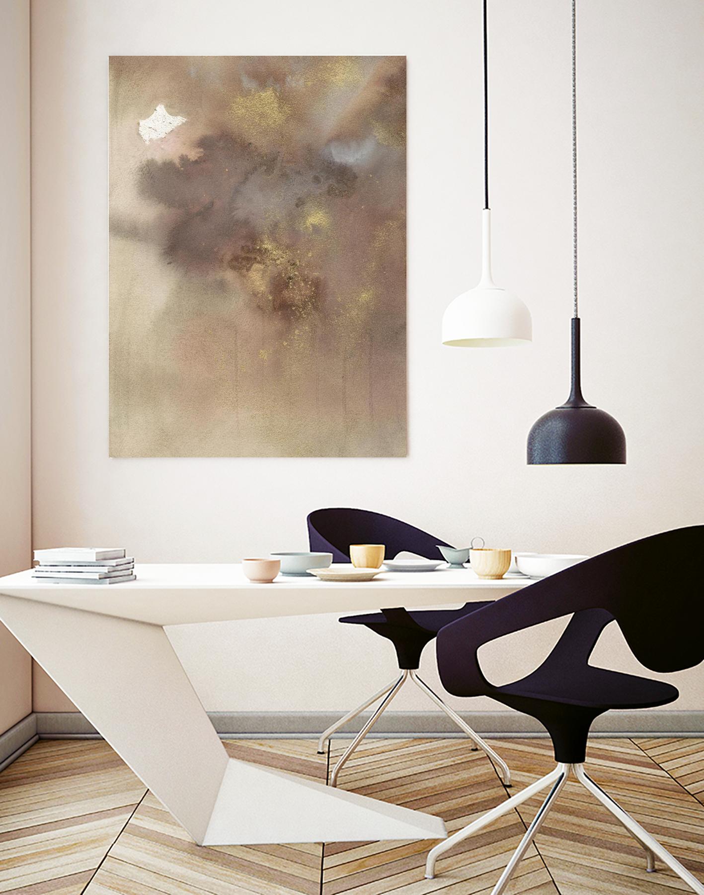 Skyward Dreams I by Joyce Combs on GIANT ART - brown abstract