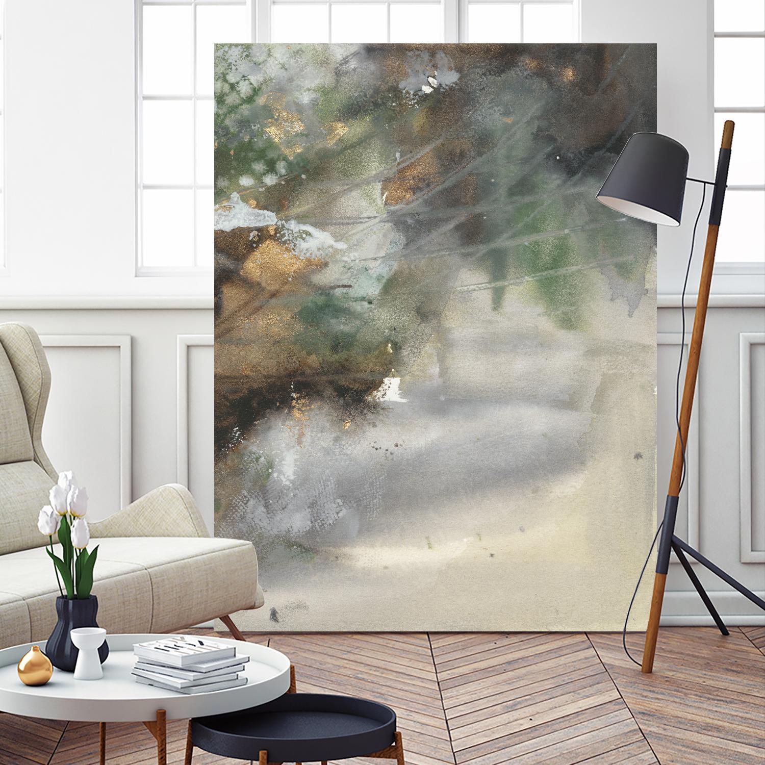 Canyon Seasons I by Joyce Combs on GIANT ART - brown abstract