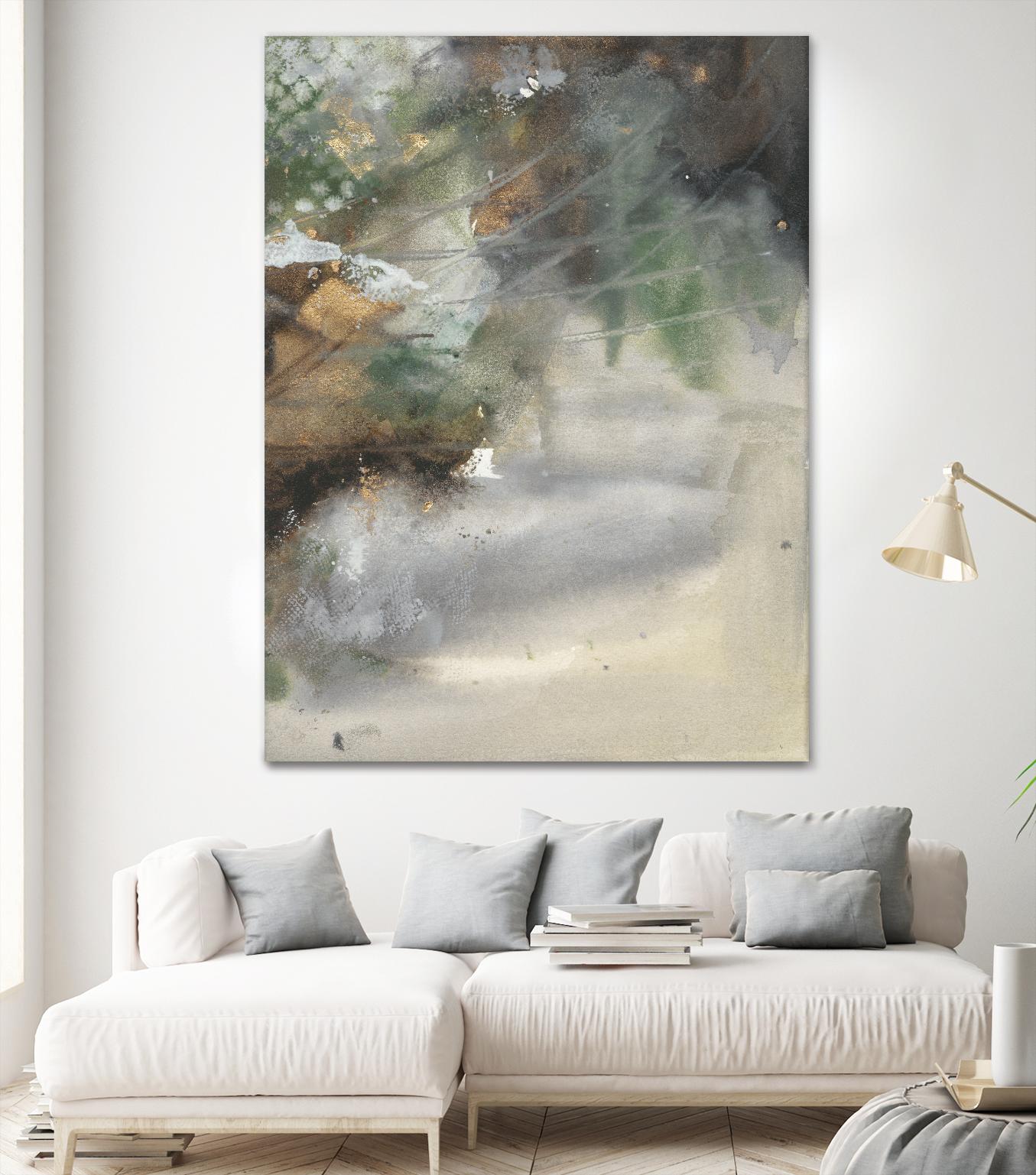 Canyon Seasons I by Joyce Combs on GIANT ART - brown abstract