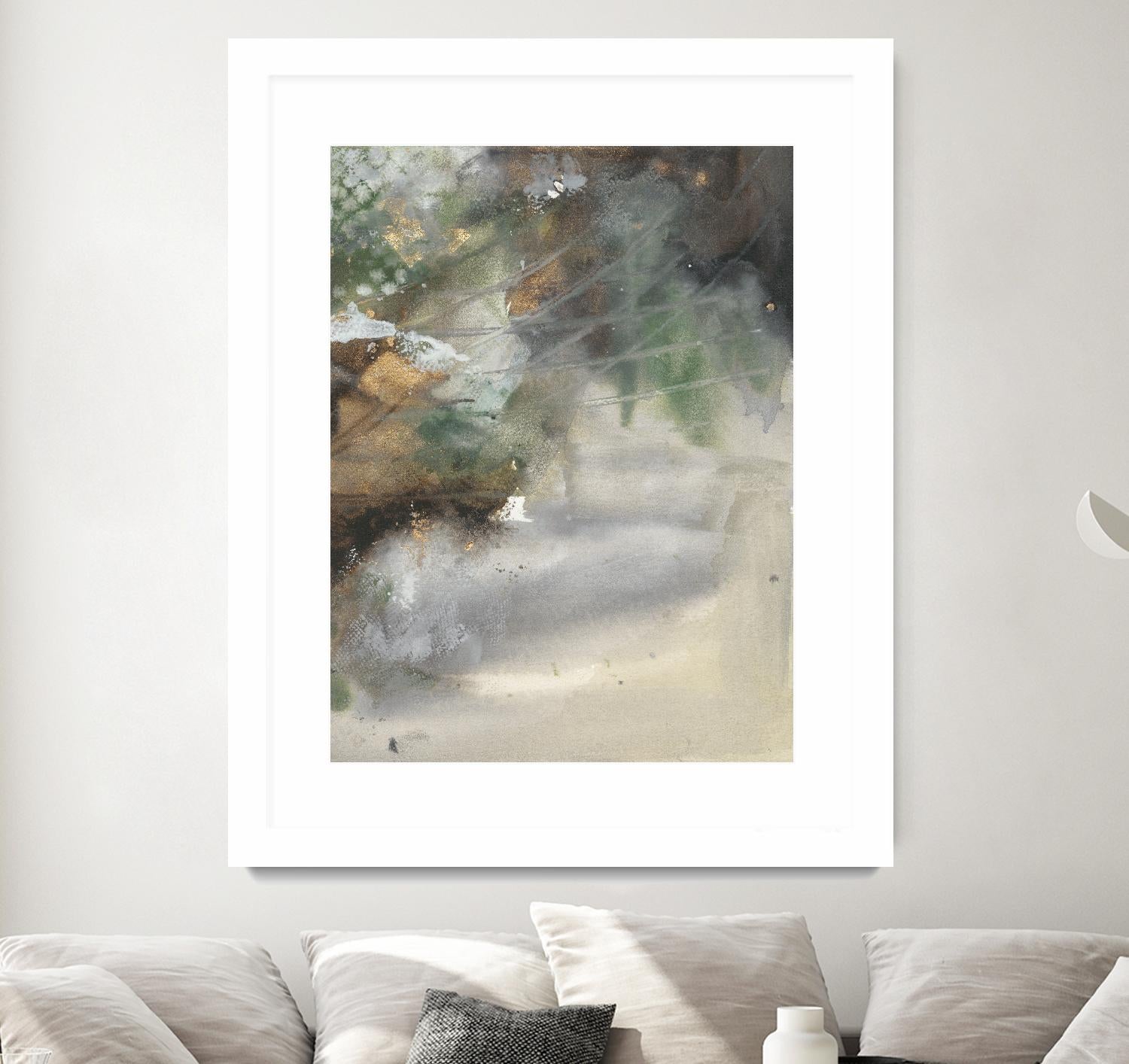 Canyon Seasons I by Joyce Combs on GIANT ART - brown abstract