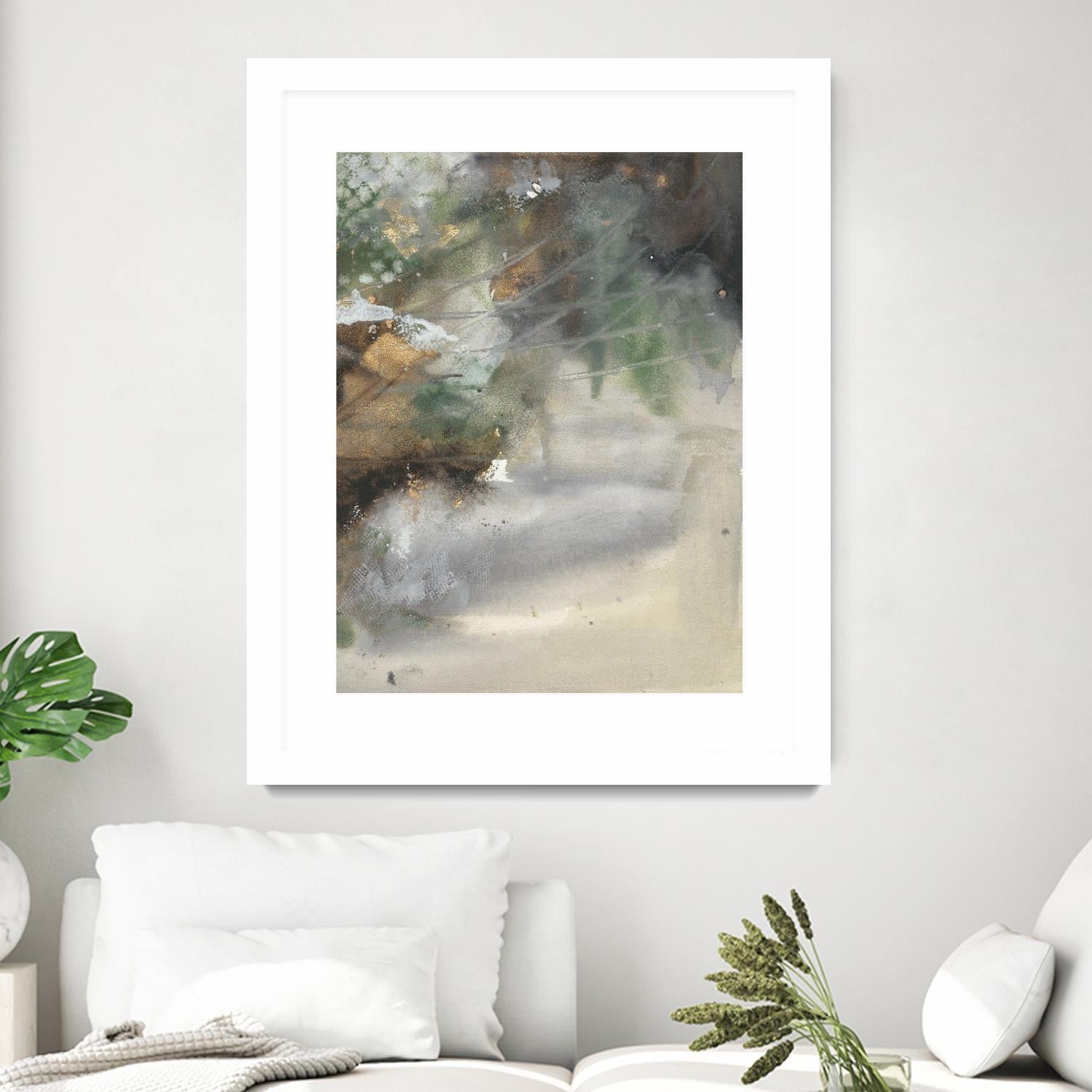 Canyon Seasons I by Joyce Combs on GIANT ART - brown abstract