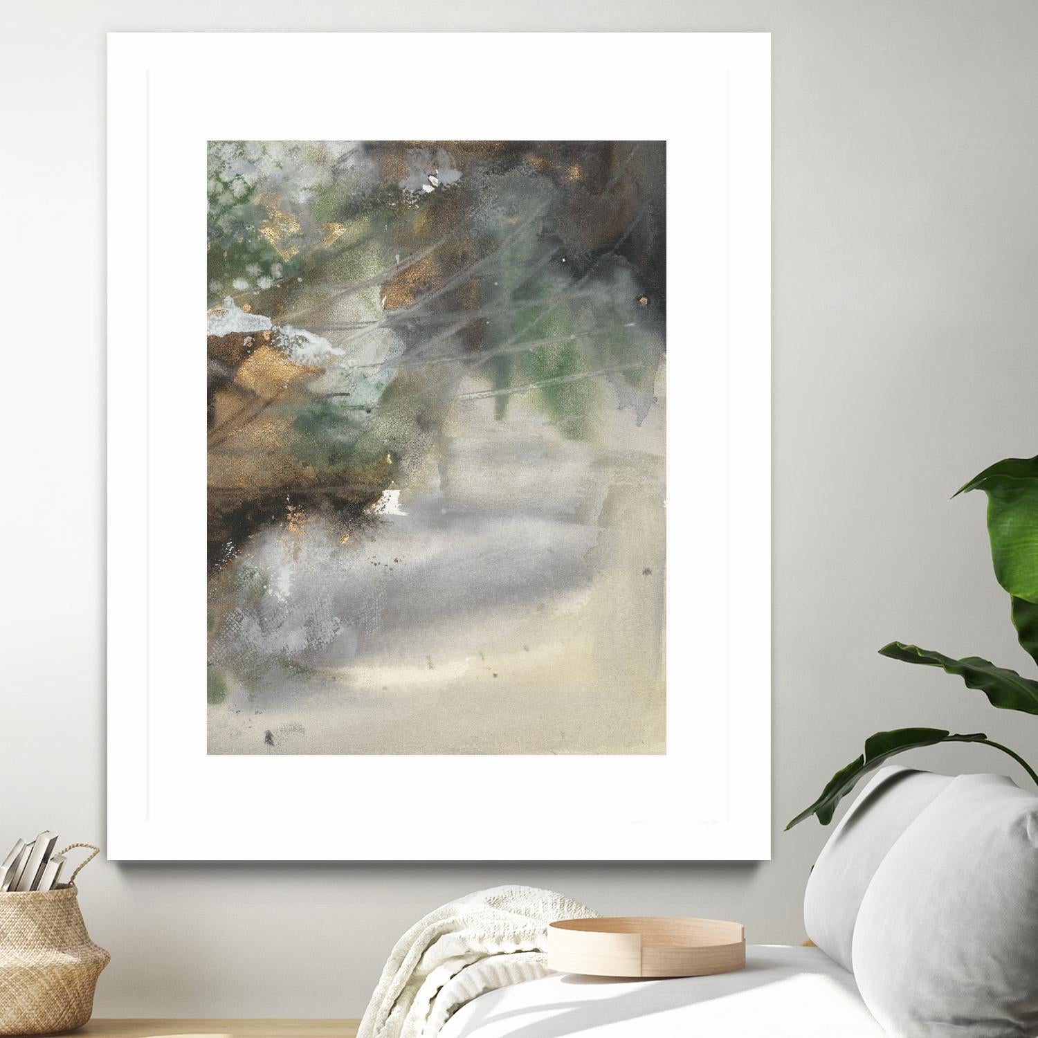 Canyon Seasons I by Joyce Combs on GIANT ART - brown abstract