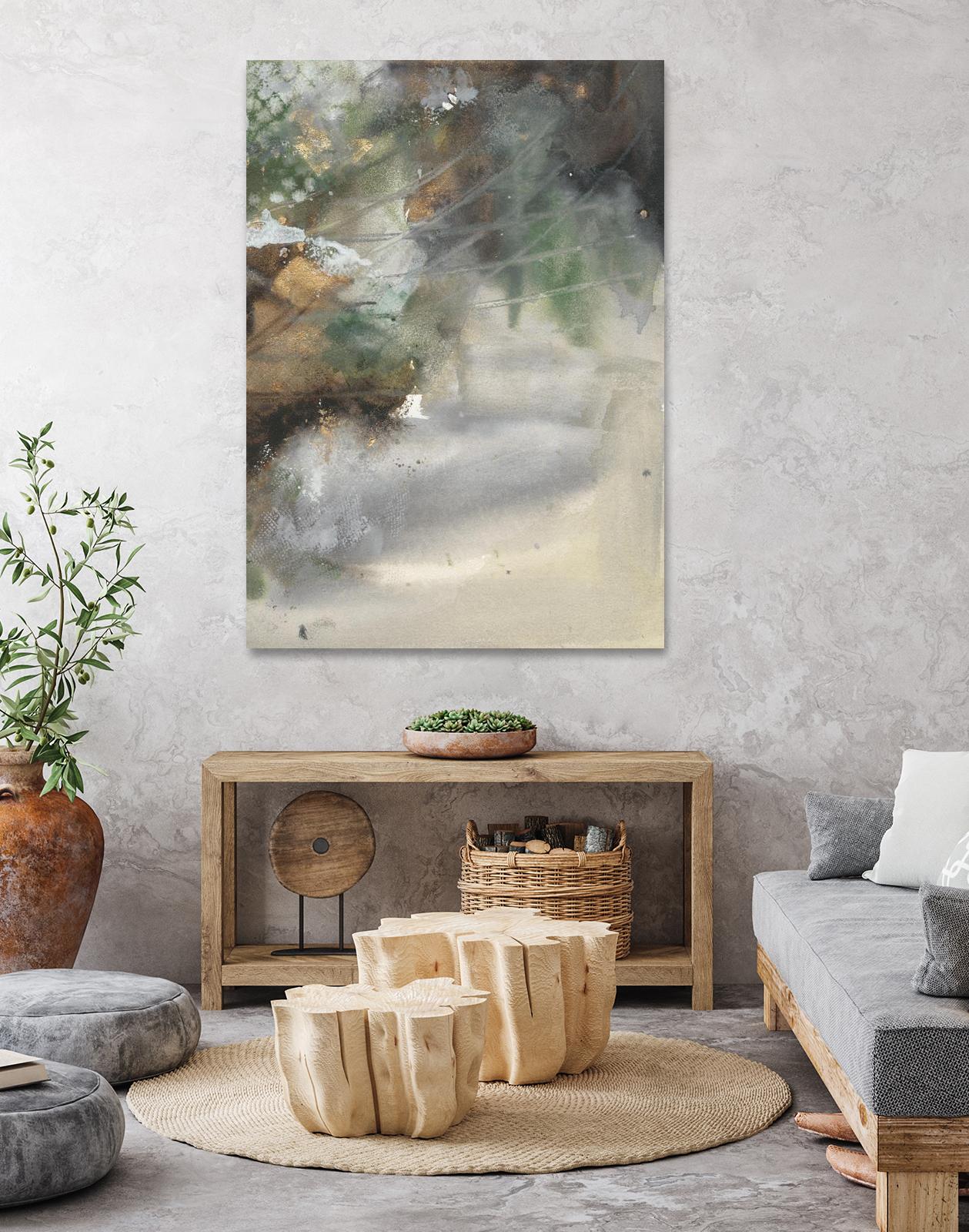 Canyon Seasons I by Joyce Combs on GIANT ART - brown abstract