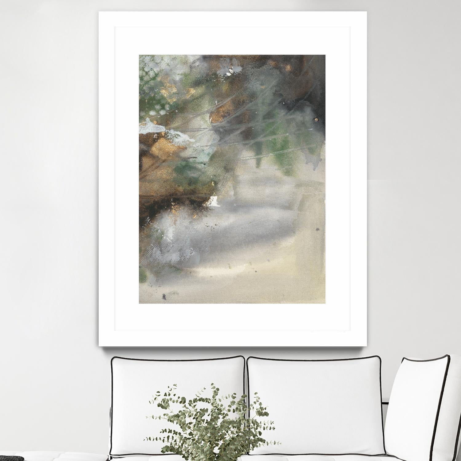 Canyon Seasons I by Joyce Combs on GIANT ART - brown abstract