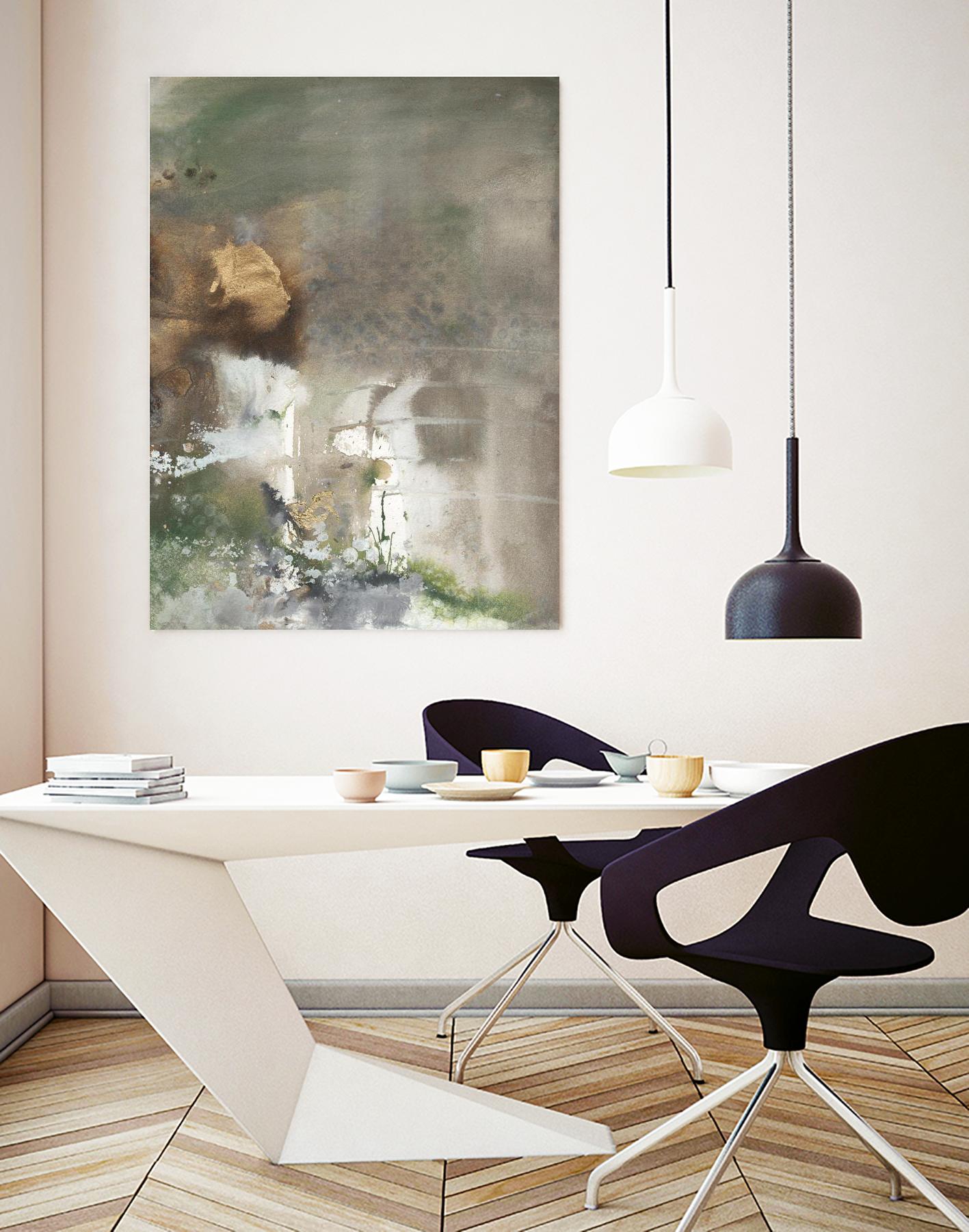 Canyon Seasons II by Joyce Combs on GIANT ART - brown abstract