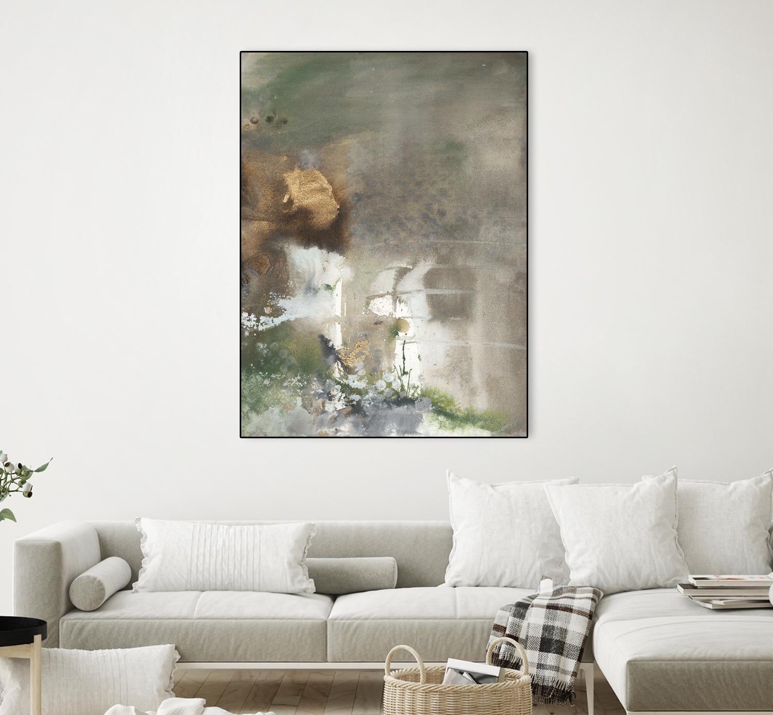 Canyon Seasons II by Joyce Combs on GIANT ART - brown abstract