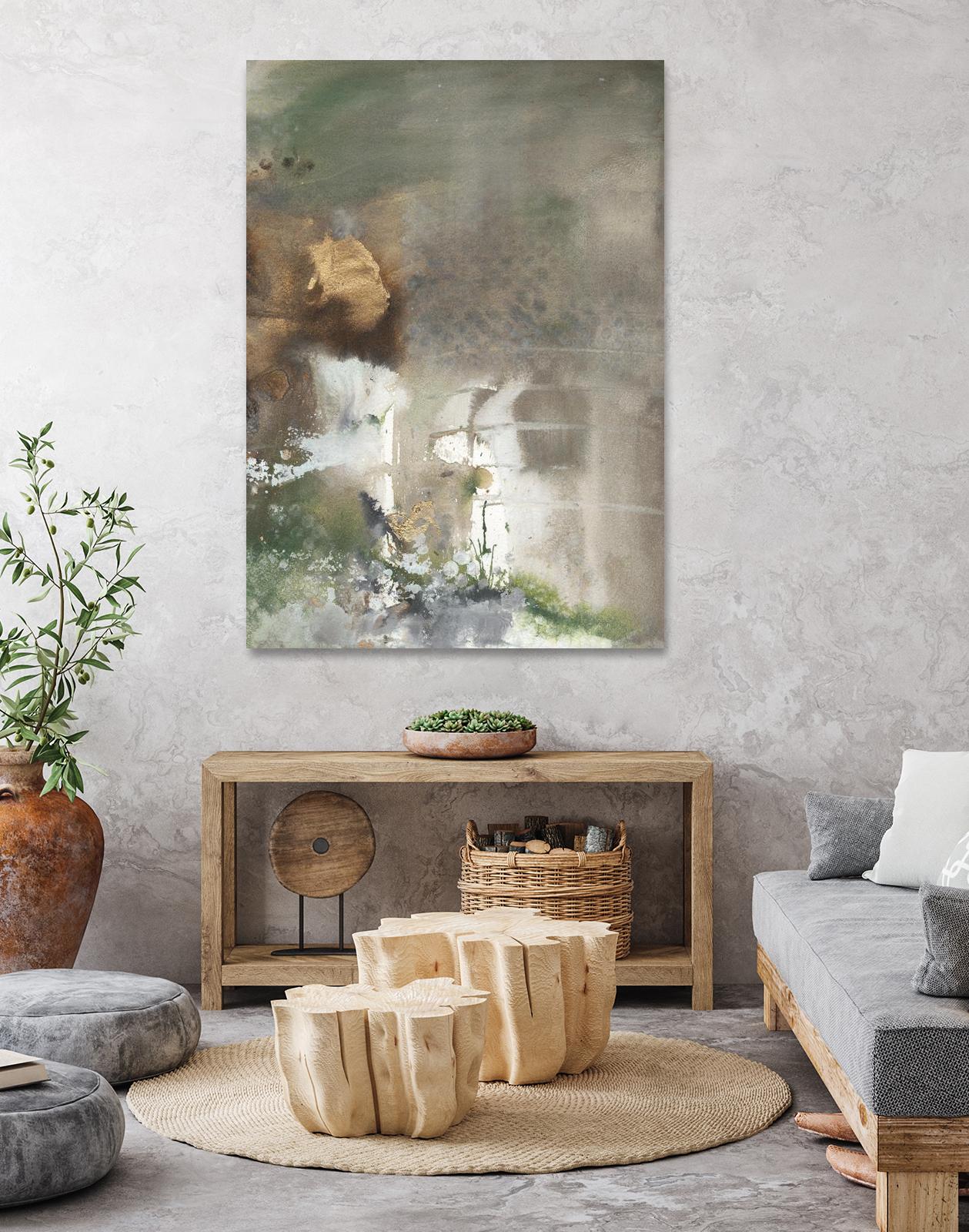 Canyon Seasons II by Joyce Combs on GIANT ART - brown abstract