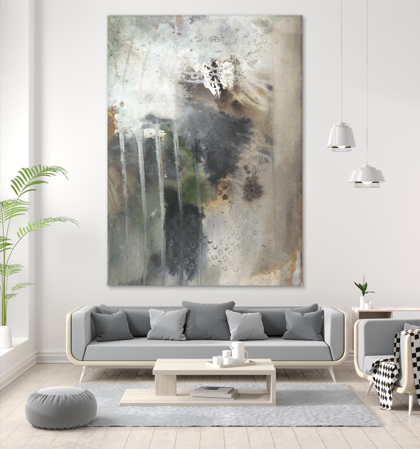 Canyon Seasons IV by Joyce Combs on GIANT ART - brown abstract