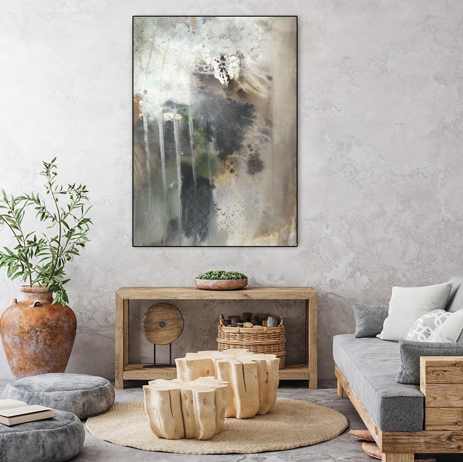 Canyon Seasons IV by Joyce Combs on GIANT ART - brown abstract