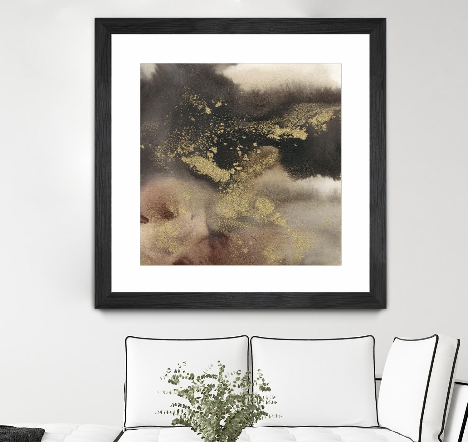 Mountain Seasons I by Joyce Combs on GIANT ART - brown abstract