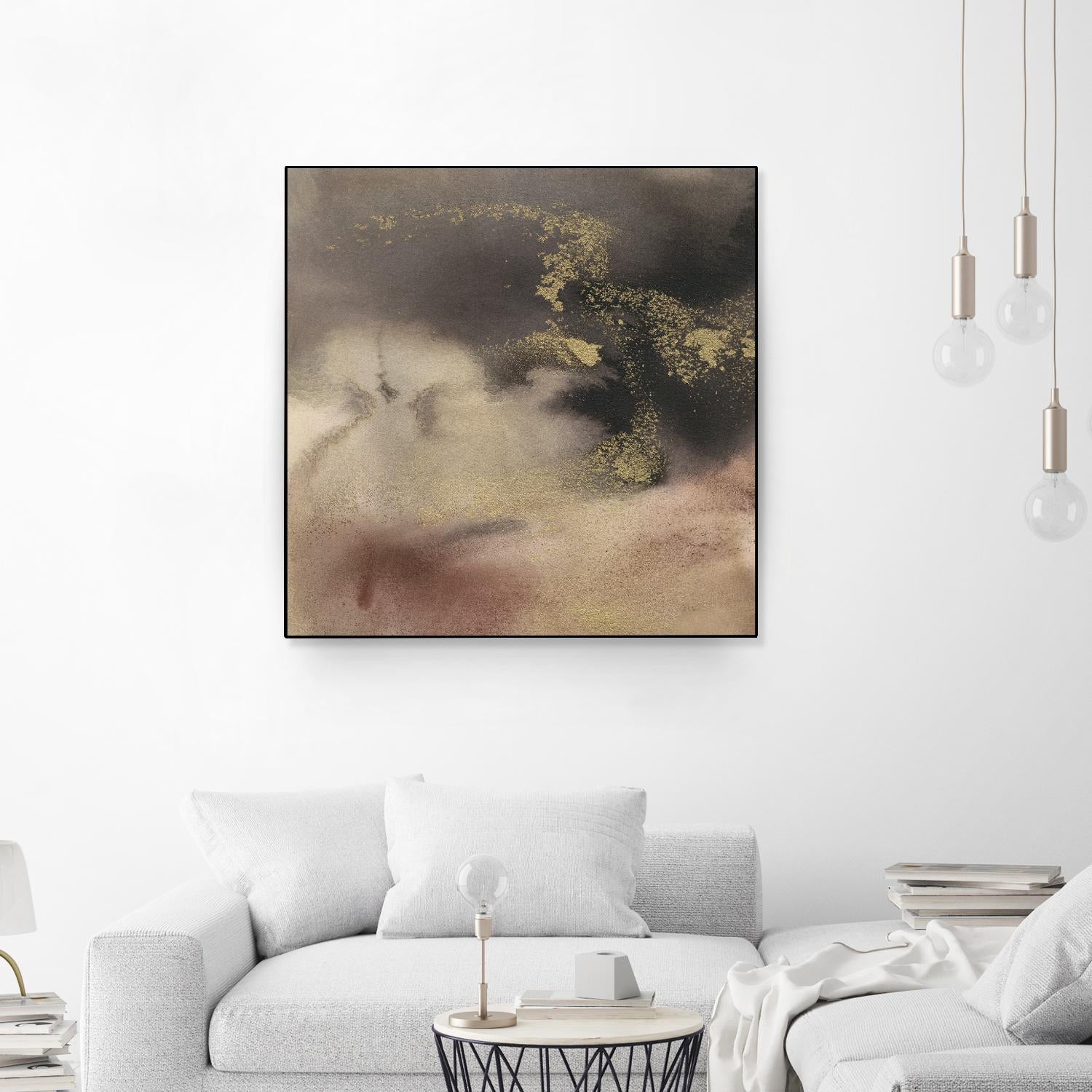 Mountain Seasons II by Joyce Combs on GIANT ART - brown abstract