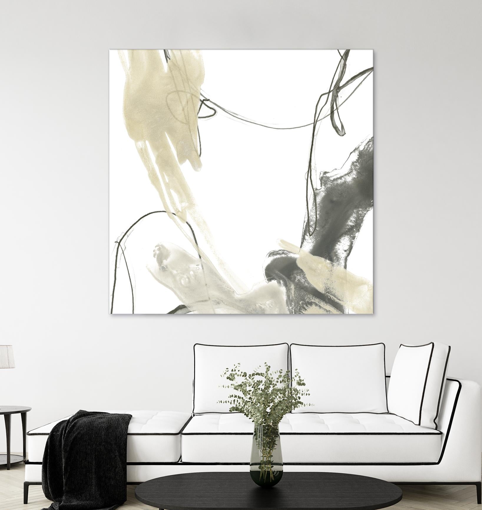 Monochrome Momentum II by June Erica Vess on GIANT ART - abstract