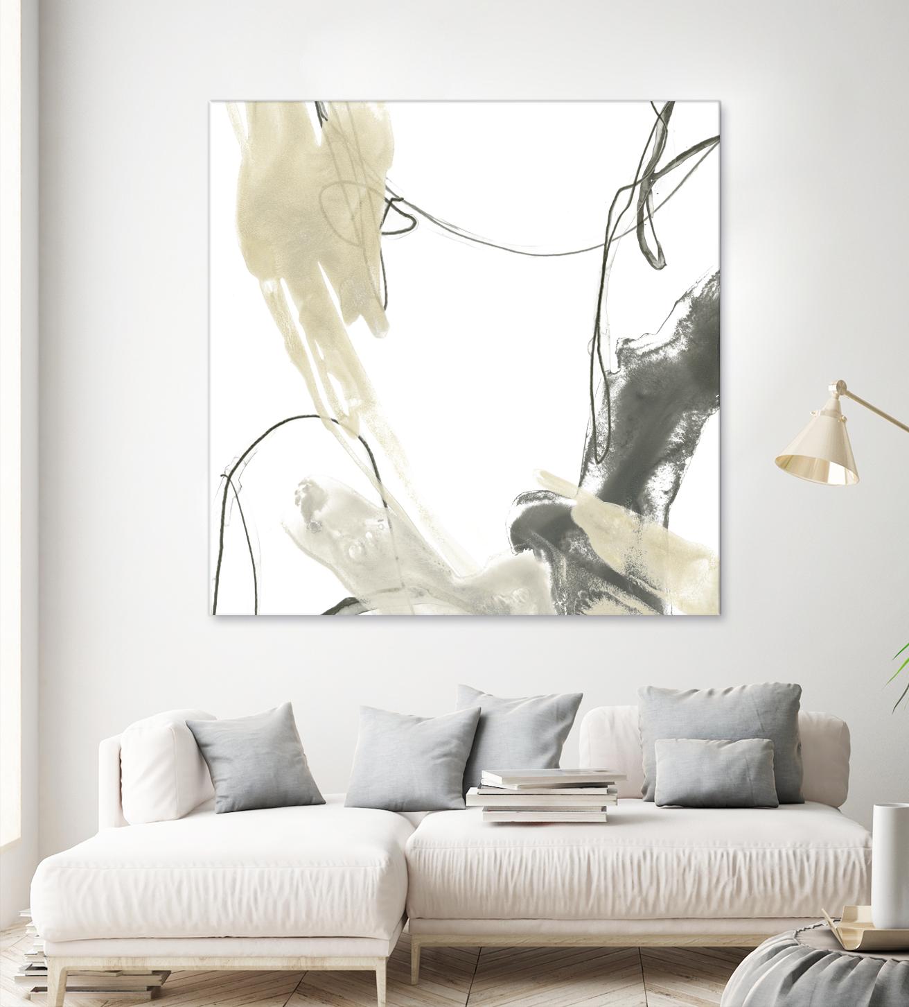 Monochrome Momentum II by June Erica Vess on GIANT ART - abstract