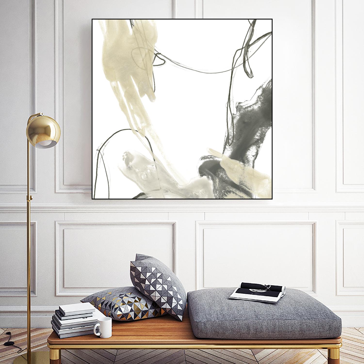 Monochrome Momentum II by June Erica Vess on GIANT ART - abstract