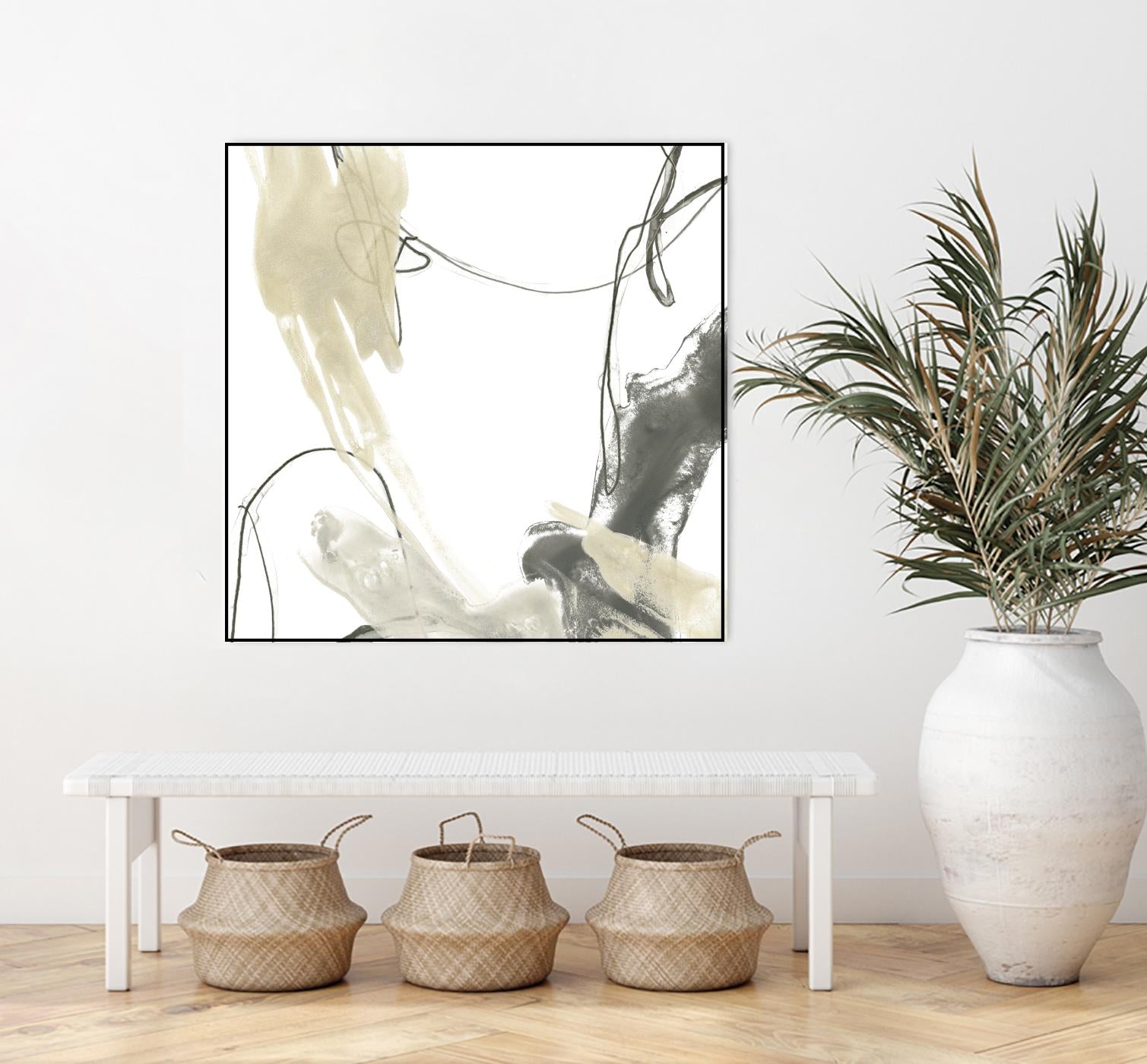 Monochrome Momentum II by June Erica Vess on GIANT ART - abstract