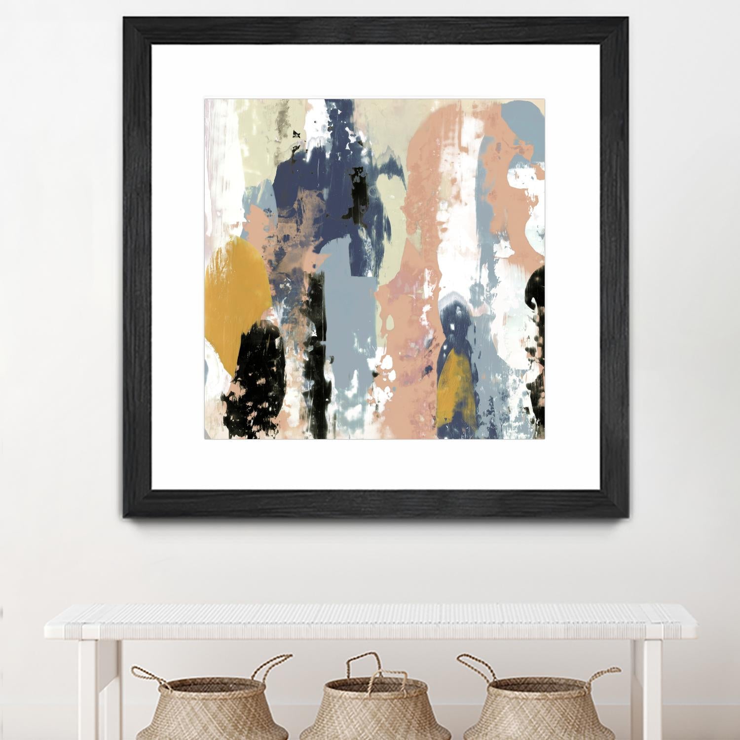 Blueberry Swatches I by Jennifer Goldberger on GIANT ART - abstract