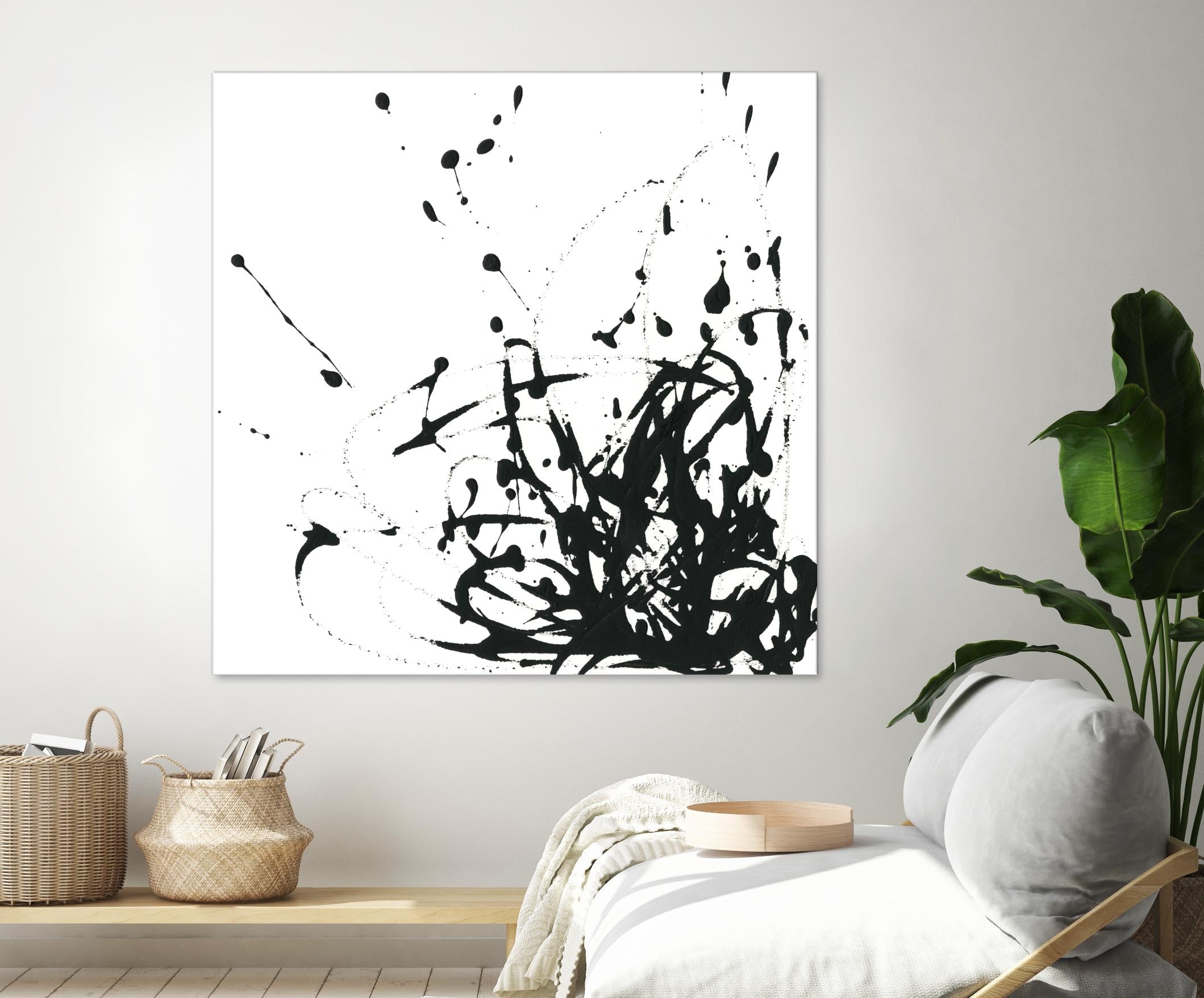 Onyx Expression II by June Erica Vess on GIANT ART - black abstract