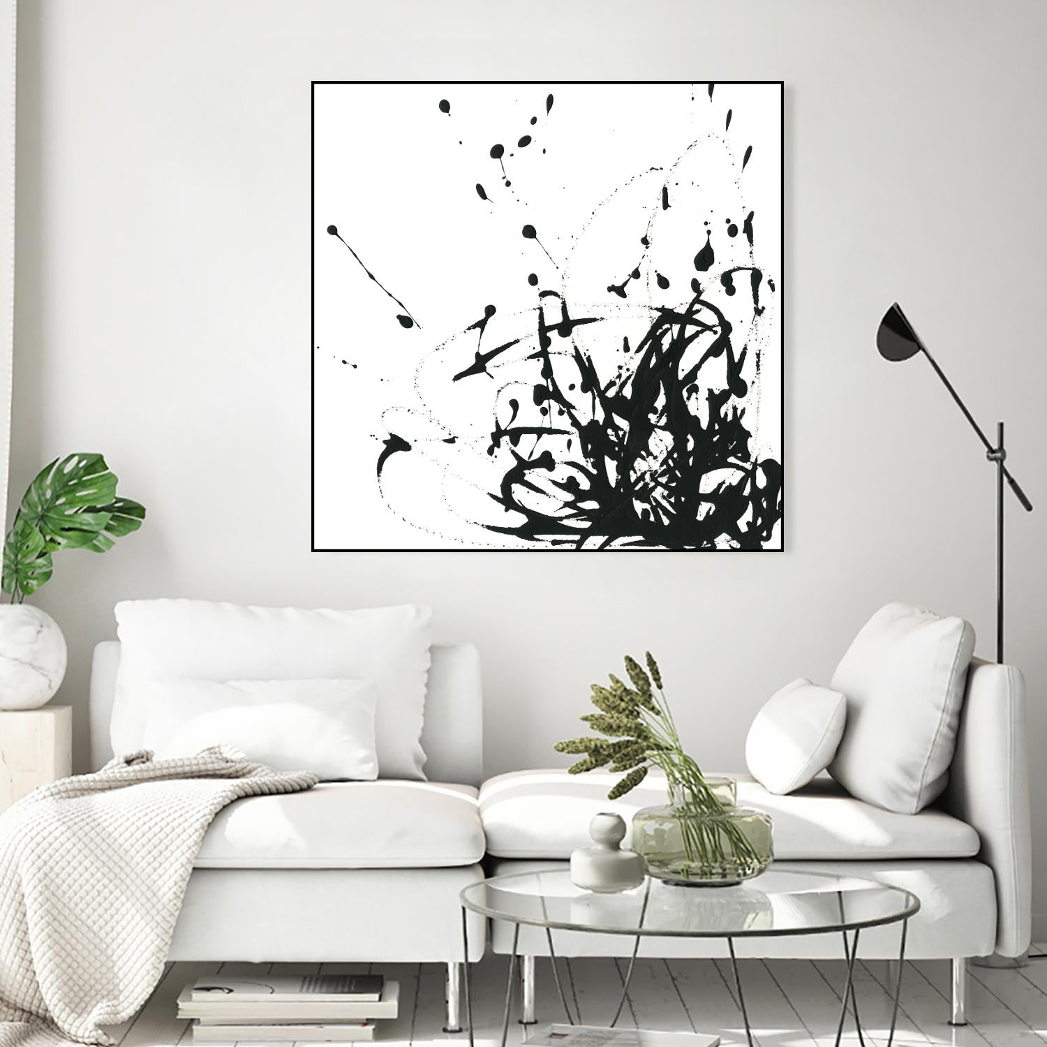Onyx Expression II by June Erica Vess on GIANT ART - black abstract
