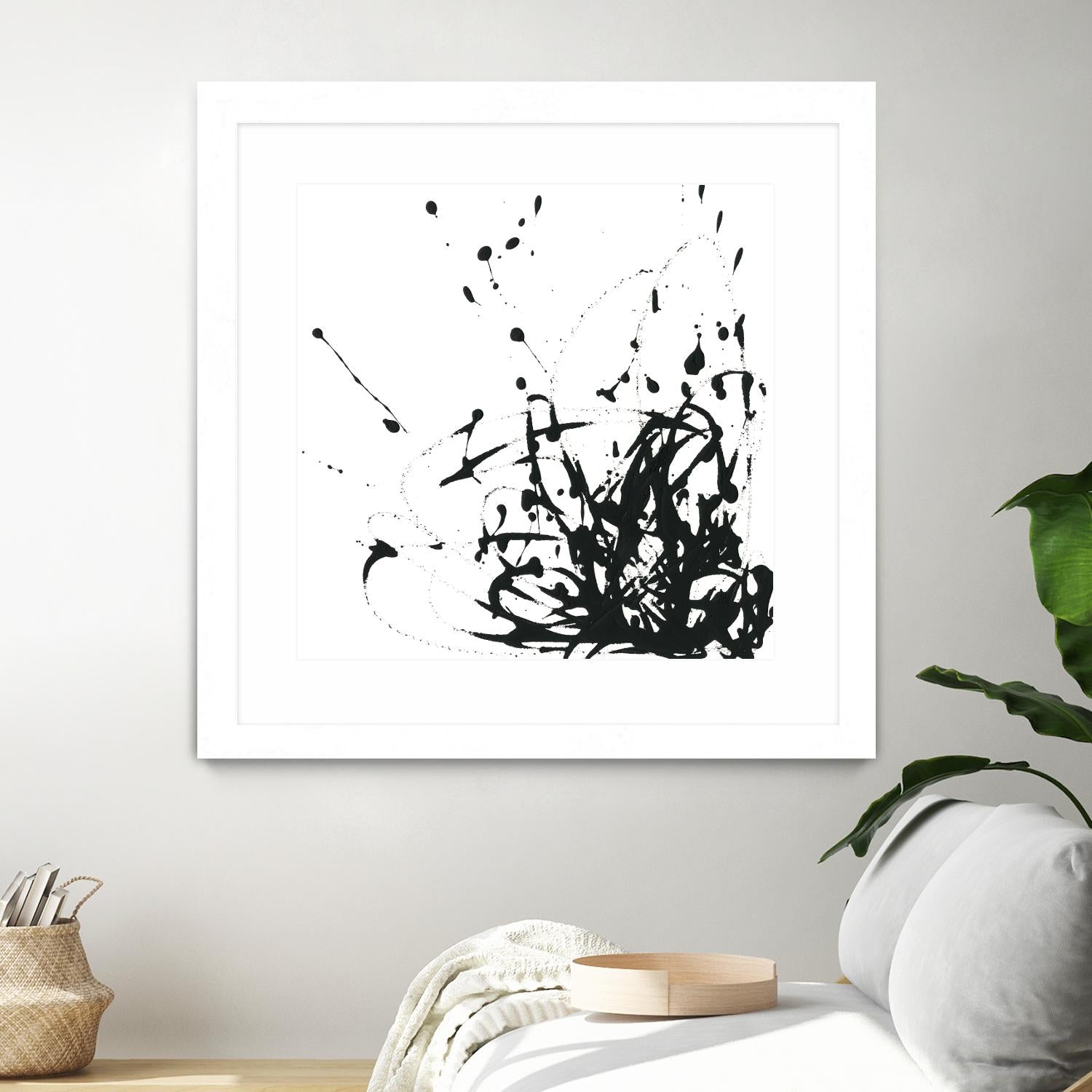 Onyx Expression II by June Erica Vess on GIANT ART - black abstract