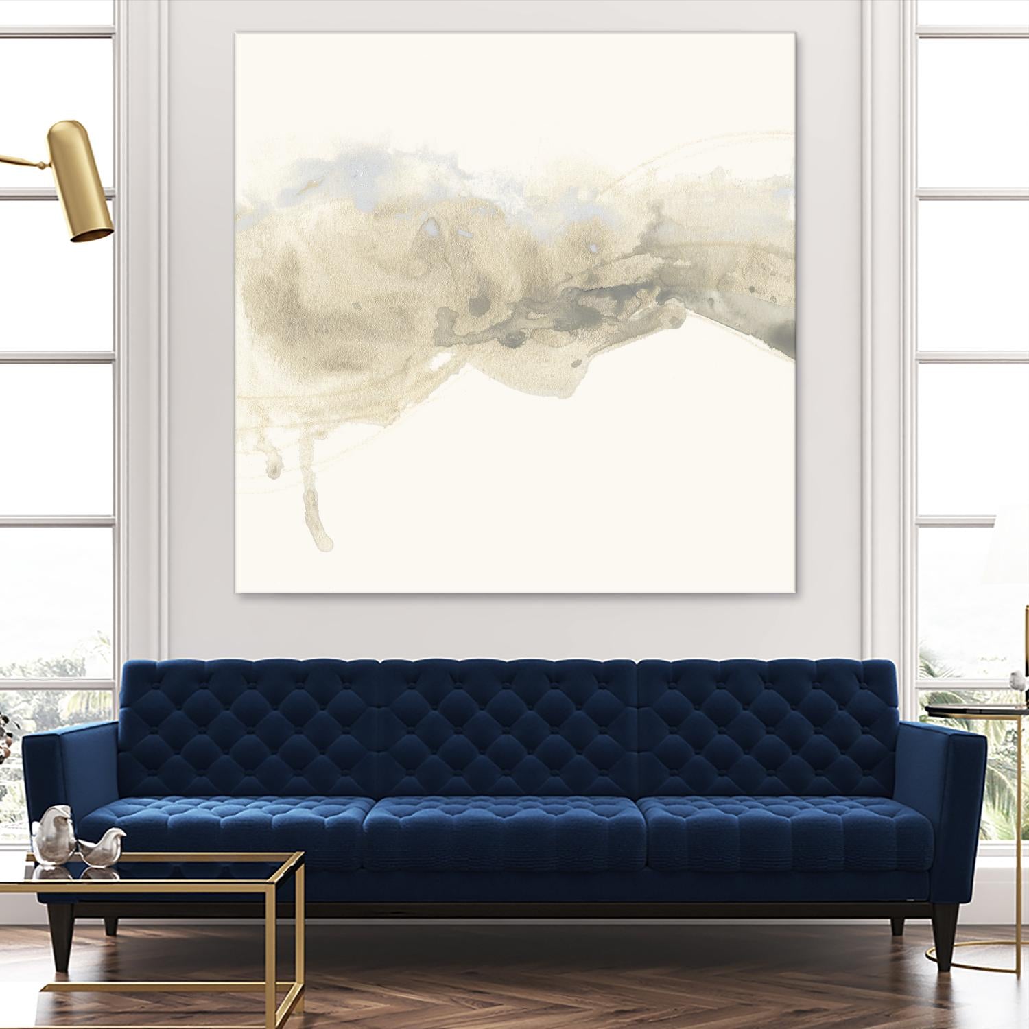 Vapor I by June Erica Vess on GIANT ART - brown abstract