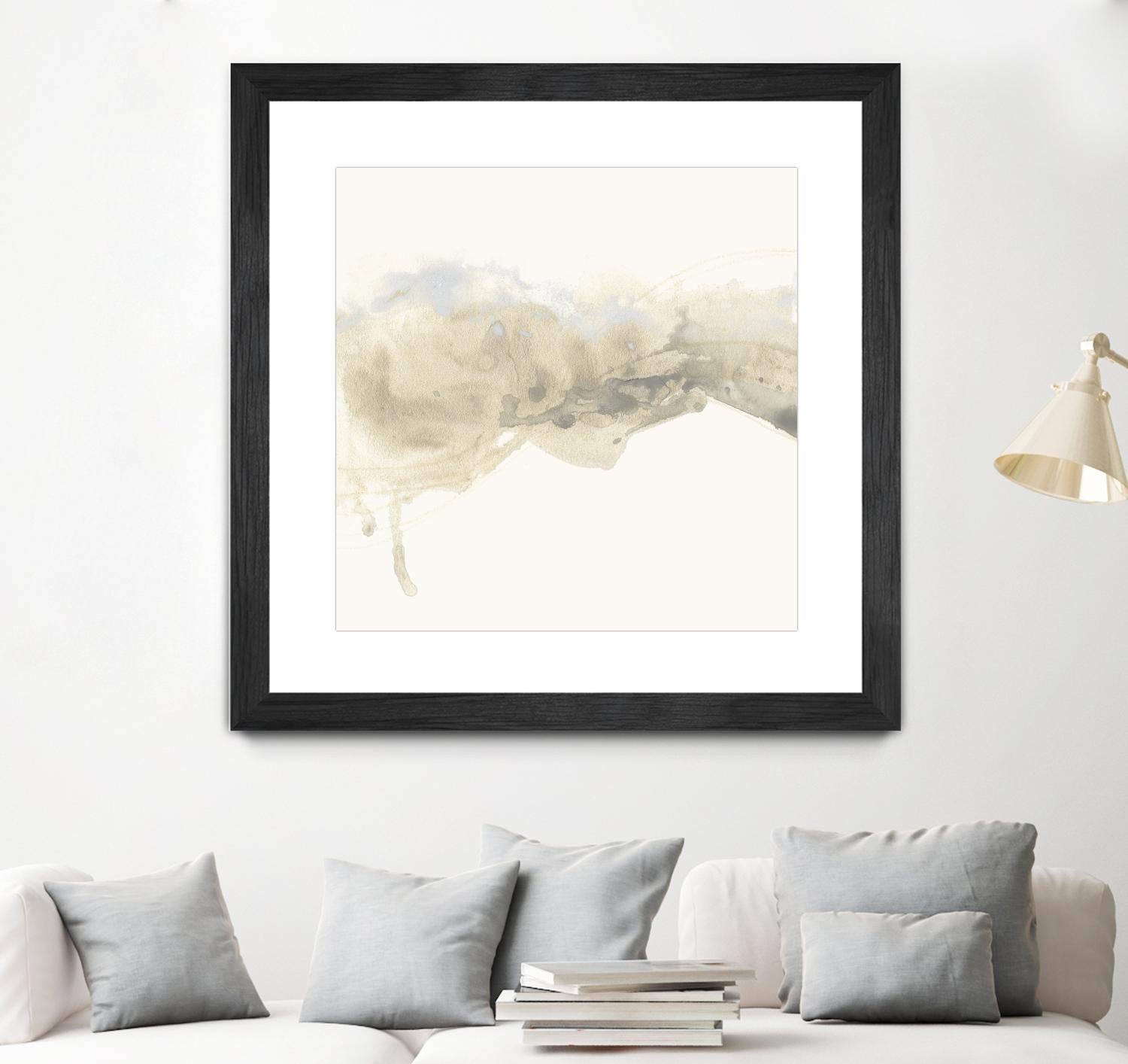 Vapor I by June Erica Vess on GIANT ART - brown abstract