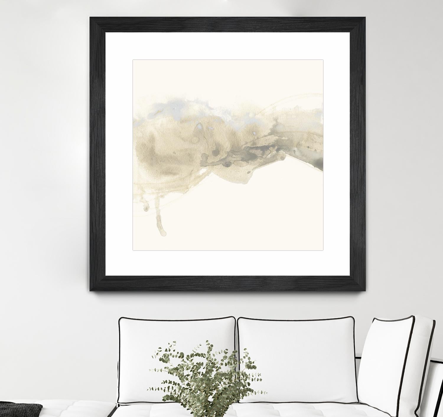 Vapor I by June Erica Vess on GIANT ART - brown abstract