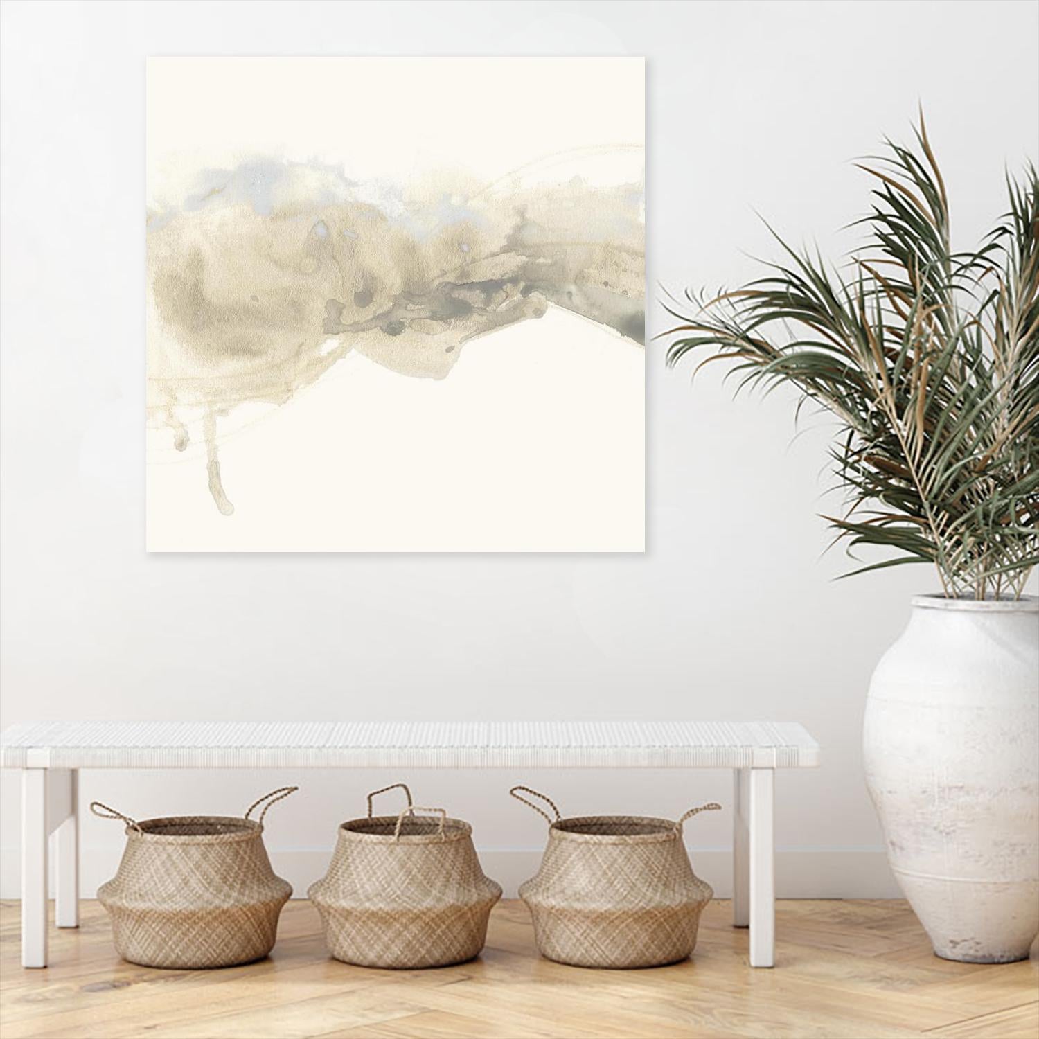 Vapor I by June Erica Vess on GIANT ART - brown abstract