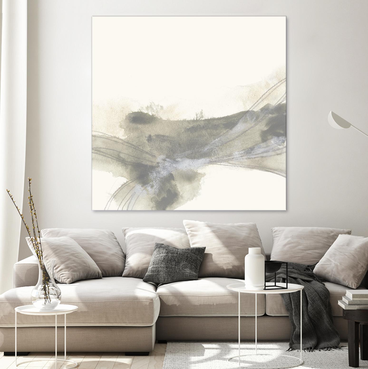 Vapor II by June Erica Vess on GIANT ART - brown abstract