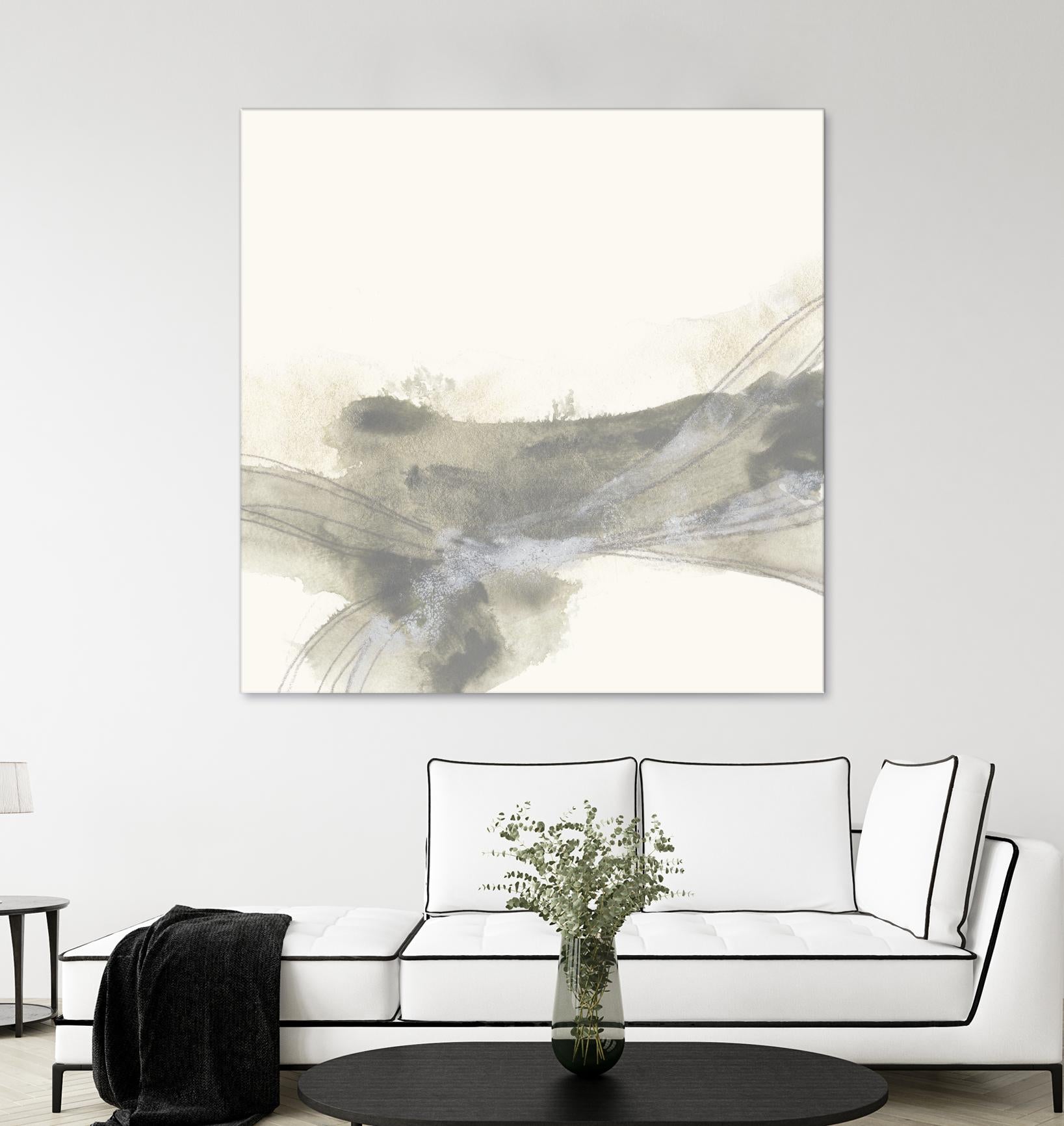 Vapor II by June Erica Vess on GIANT ART - brown abstract