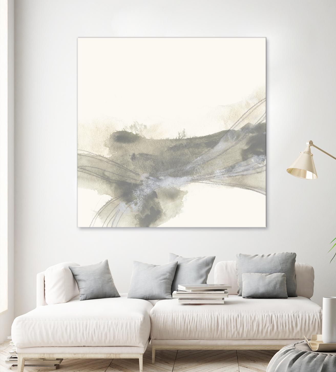 Vapor II by June Erica Vess on GIANT ART - brown abstract