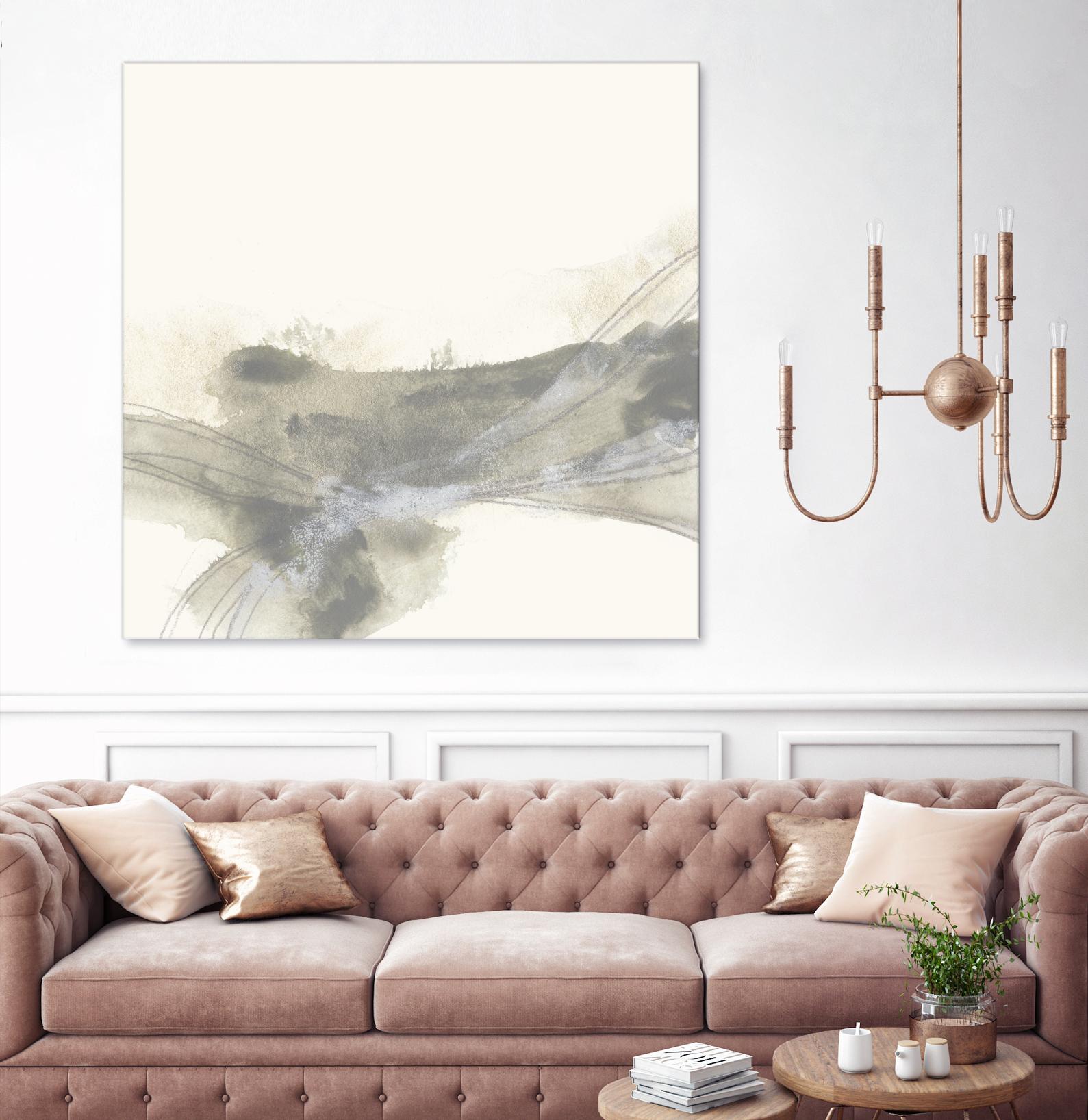Vapor II by June Erica Vess on GIANT ART - brown abstract