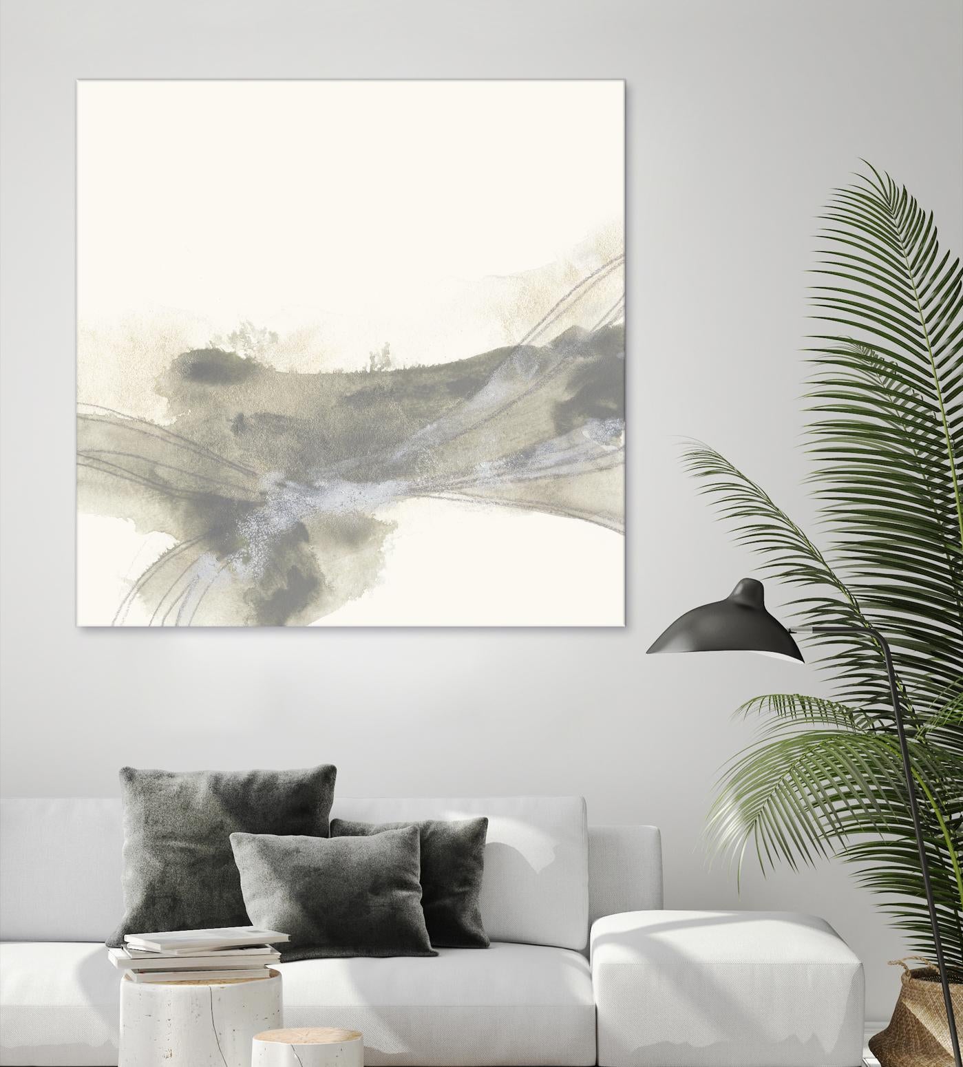 Vapor II by June Erica Vess on GIANT ART - brown abstract