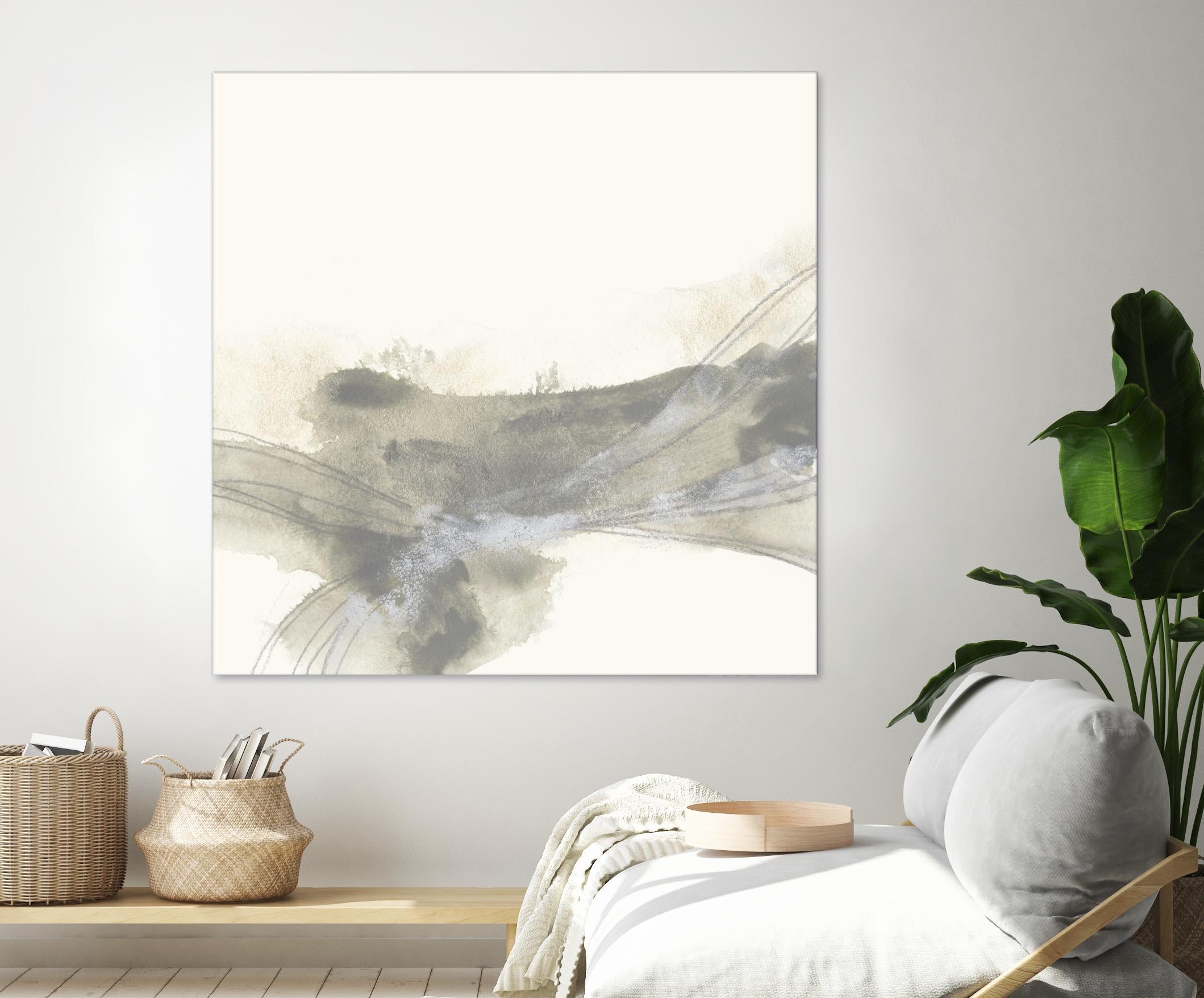 Vapor II by June Erica Vess on GIANT ART - brown abstract