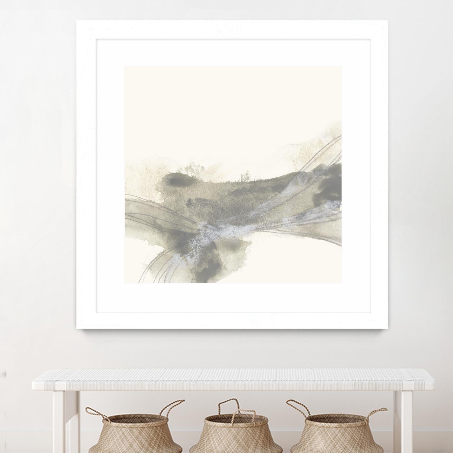 Vapor II by June Erica Vess on GIANT ART - brown abstract