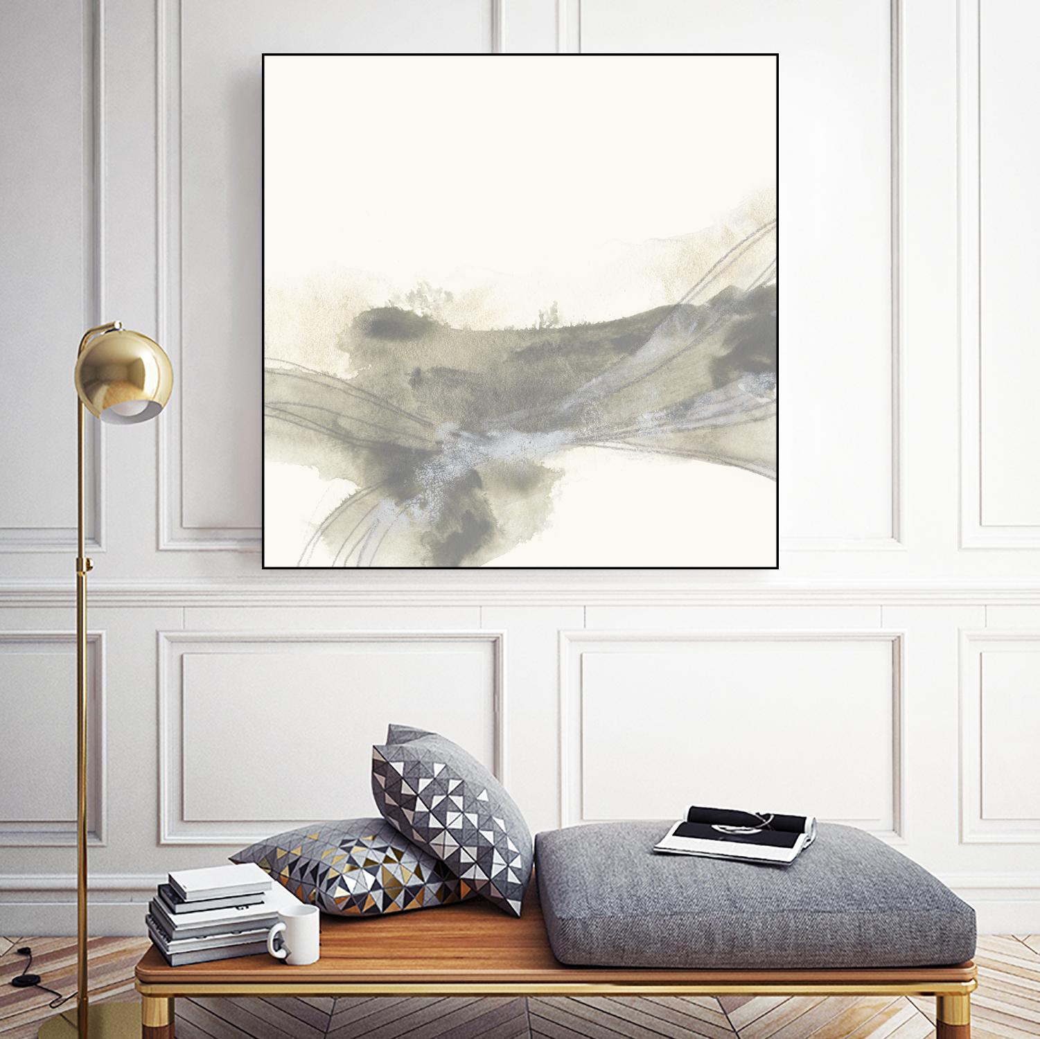 Vapor II by June Erica Vess on GIANT ART - brown abstract