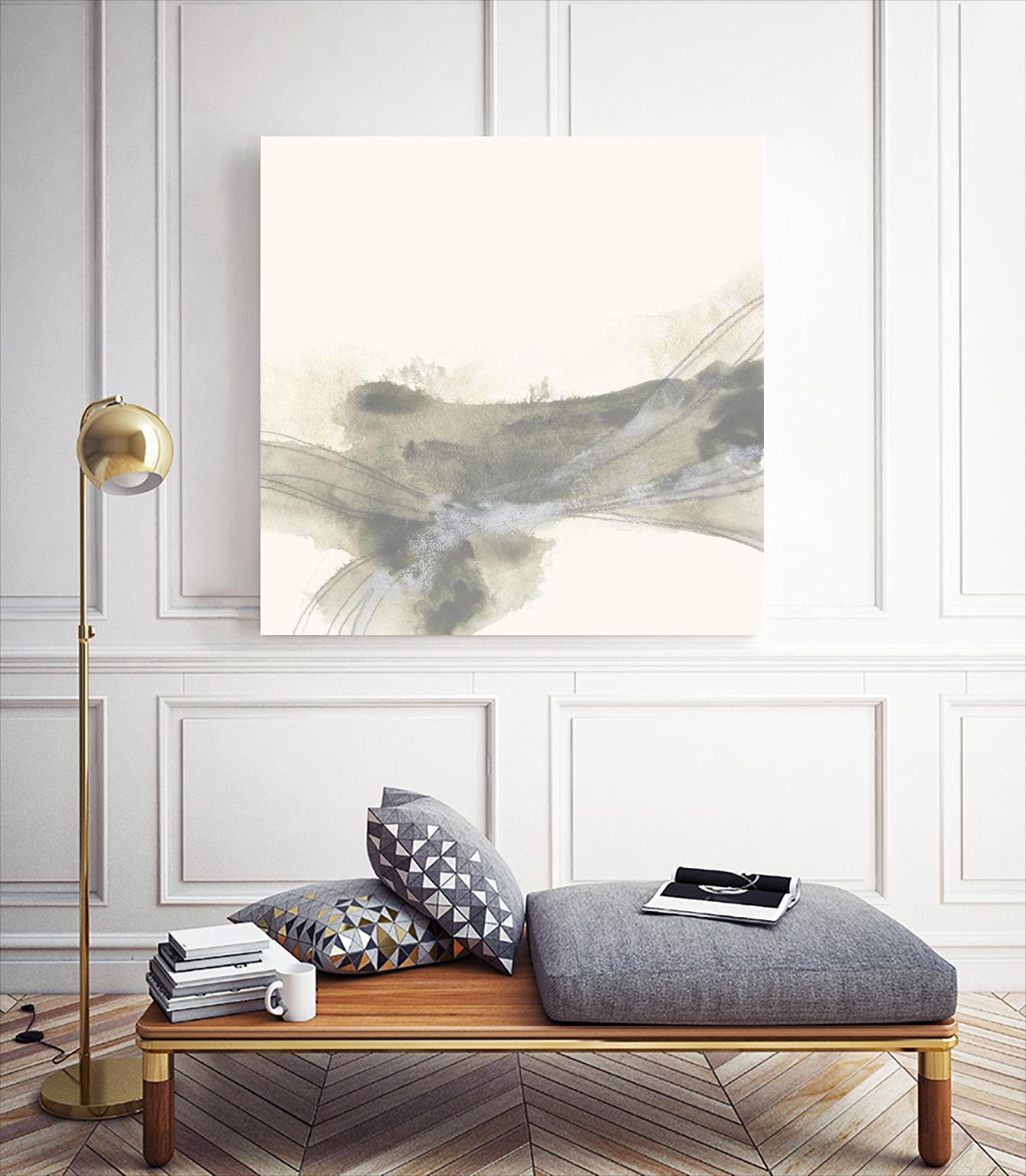 Vapor II by June Erica Vess on GIANT ART - brown abstract