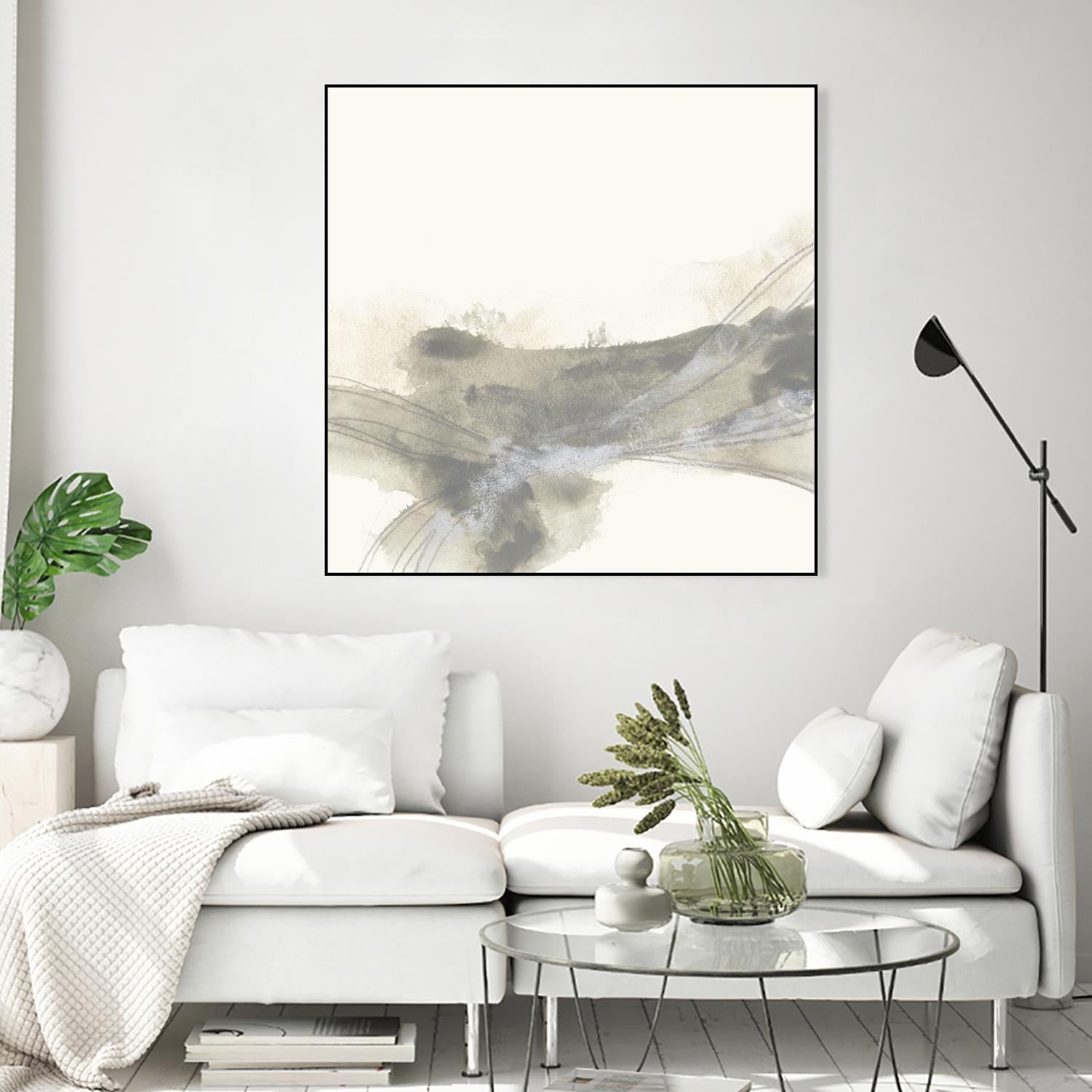 Vapor II by June Erica Vess on GIANT ART - brown abstract