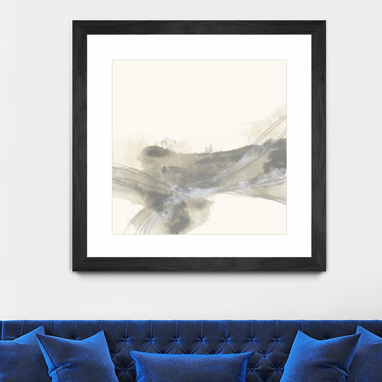 Vapor II by June Erica Vess on GIANT ART - brown abstract